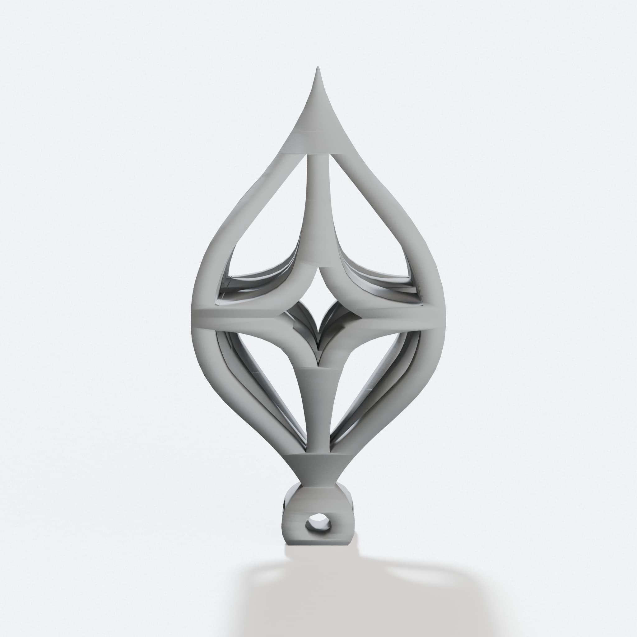Compound Christmas Ornament – 3D Printed Home Decor