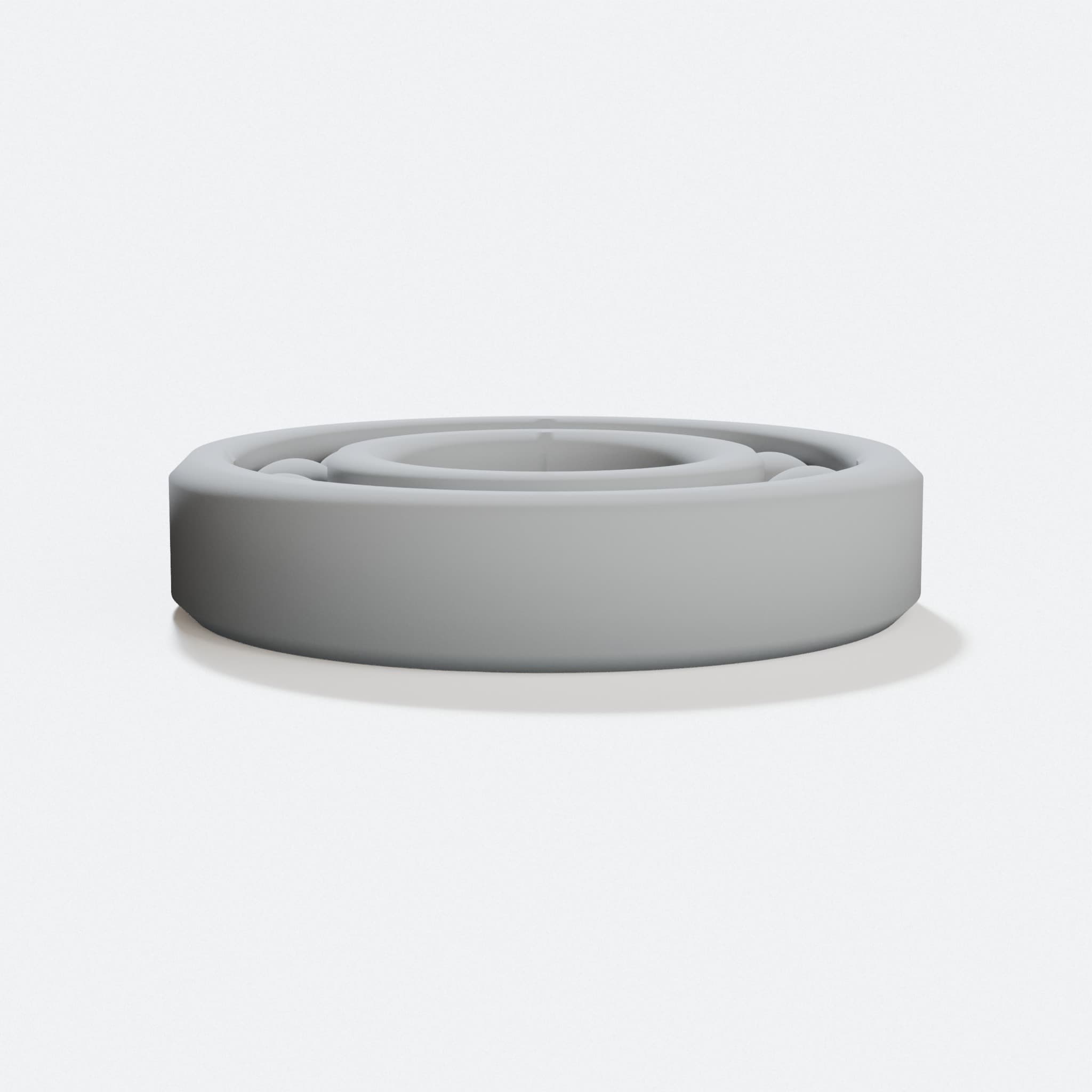 Fully Assembled Ball Bearing - Print-in-Place Design