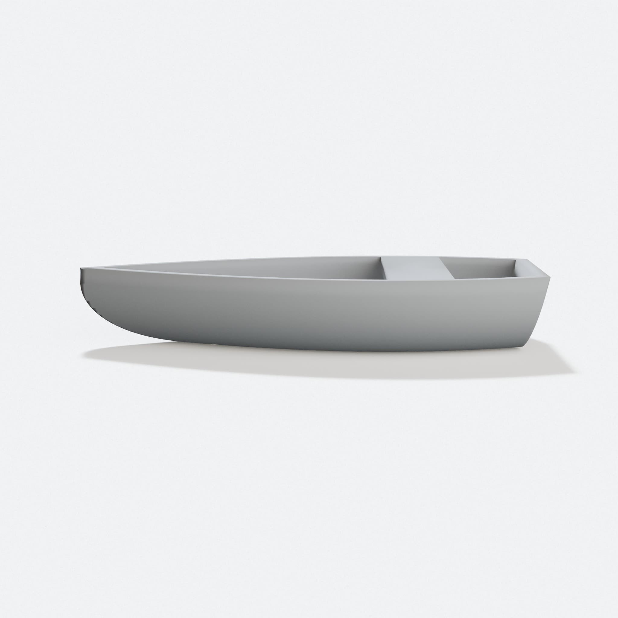 3D Printed Rowboat Bath Toy | Float-Ready Design