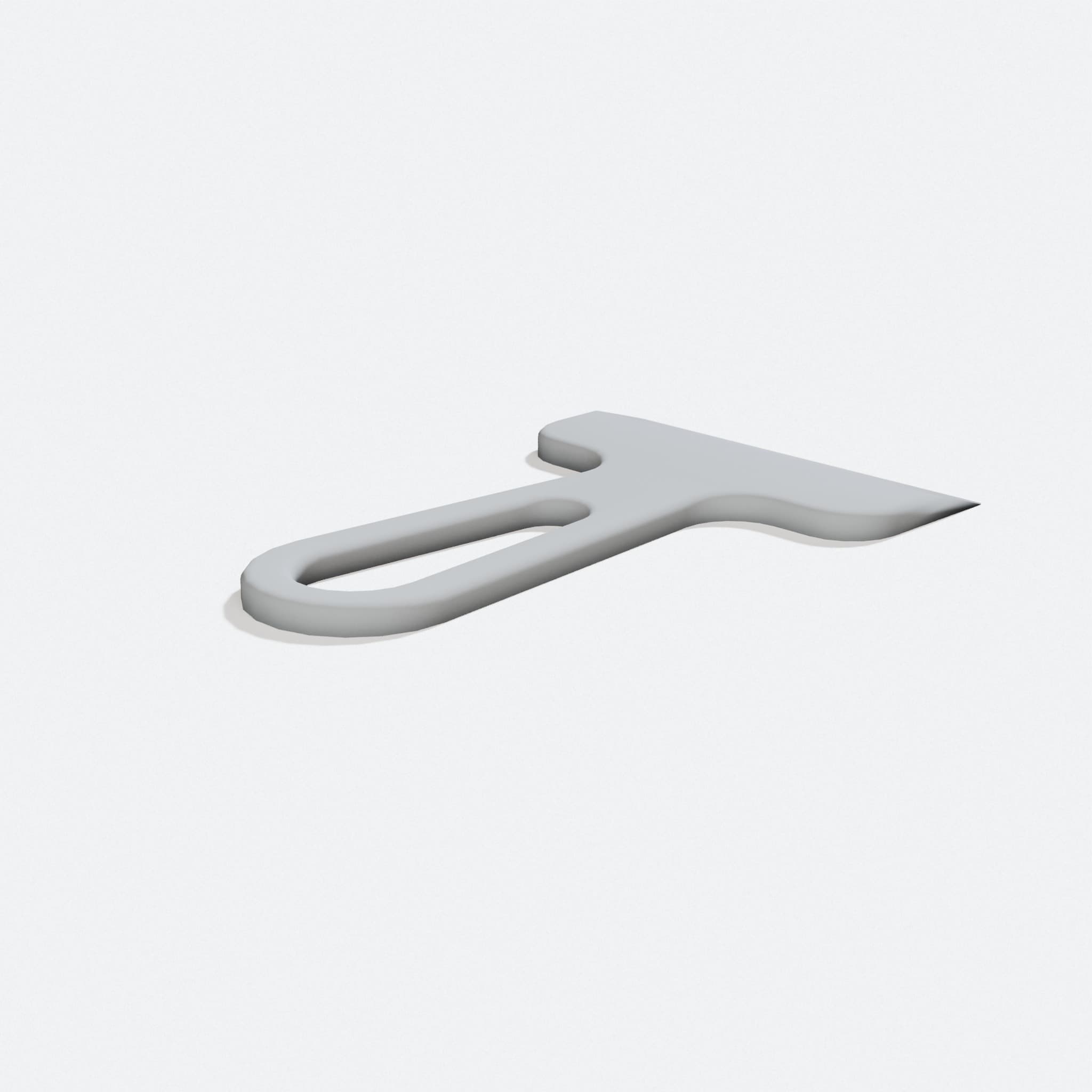 3D Printed Bed Scraper and Print Removal Tool