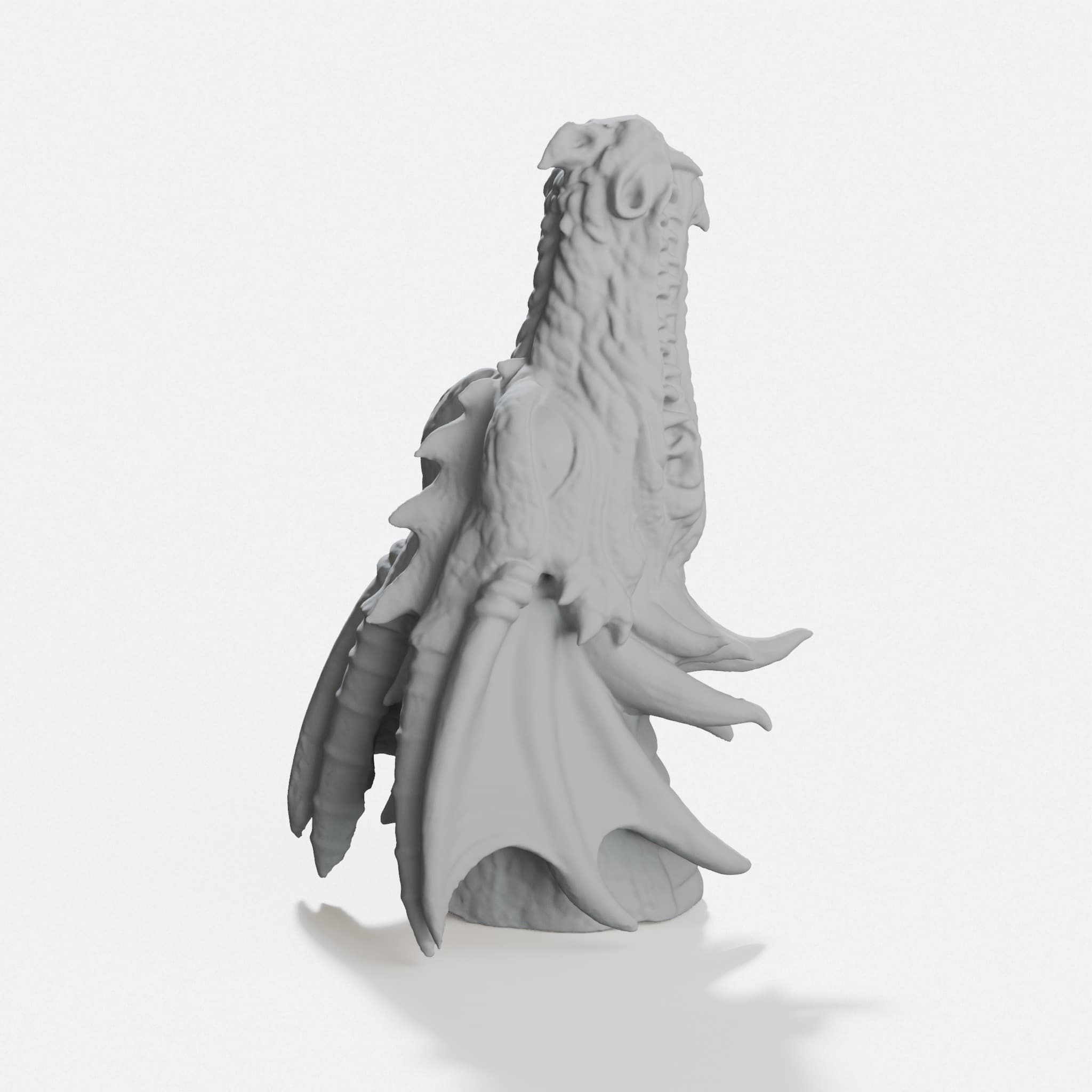 Dragon Head 3D Printable Toy - STL File