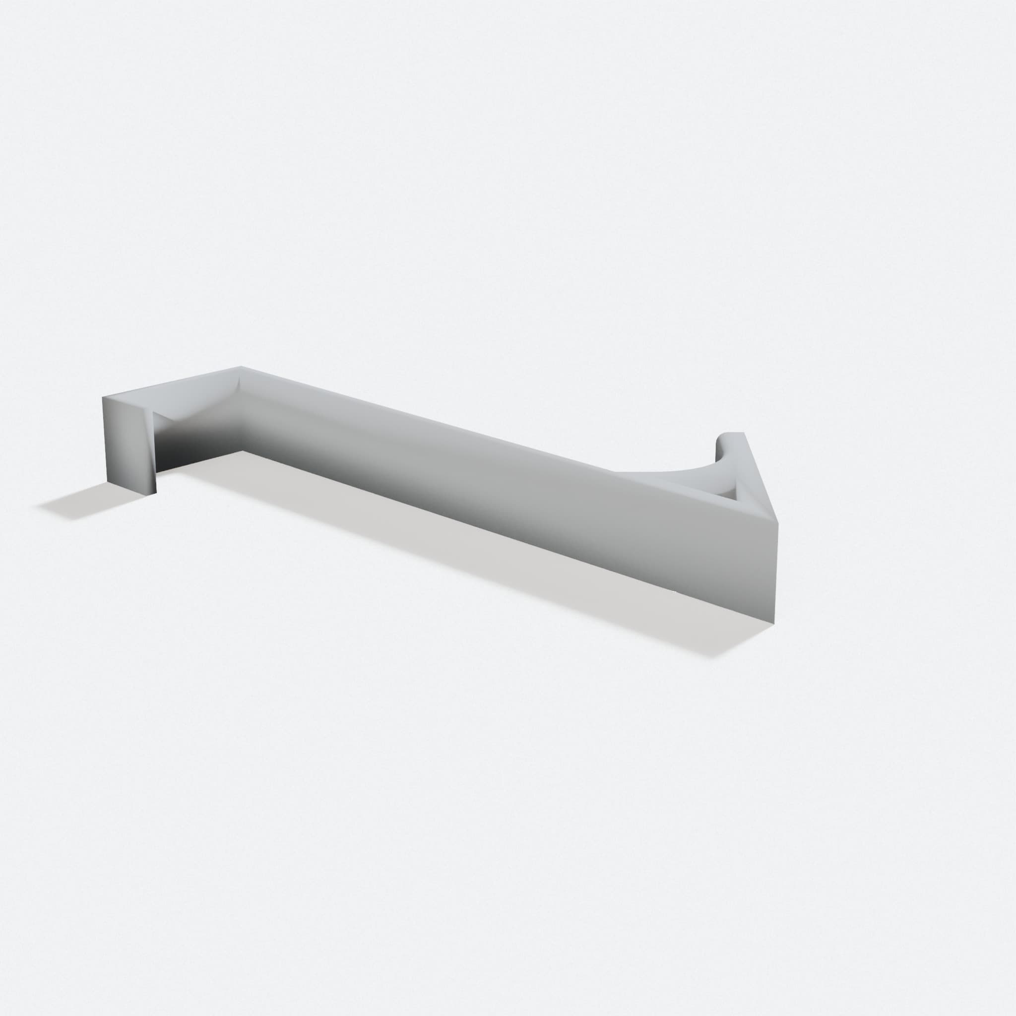 Heavy Duty 3D Printed Door Coat Hanger