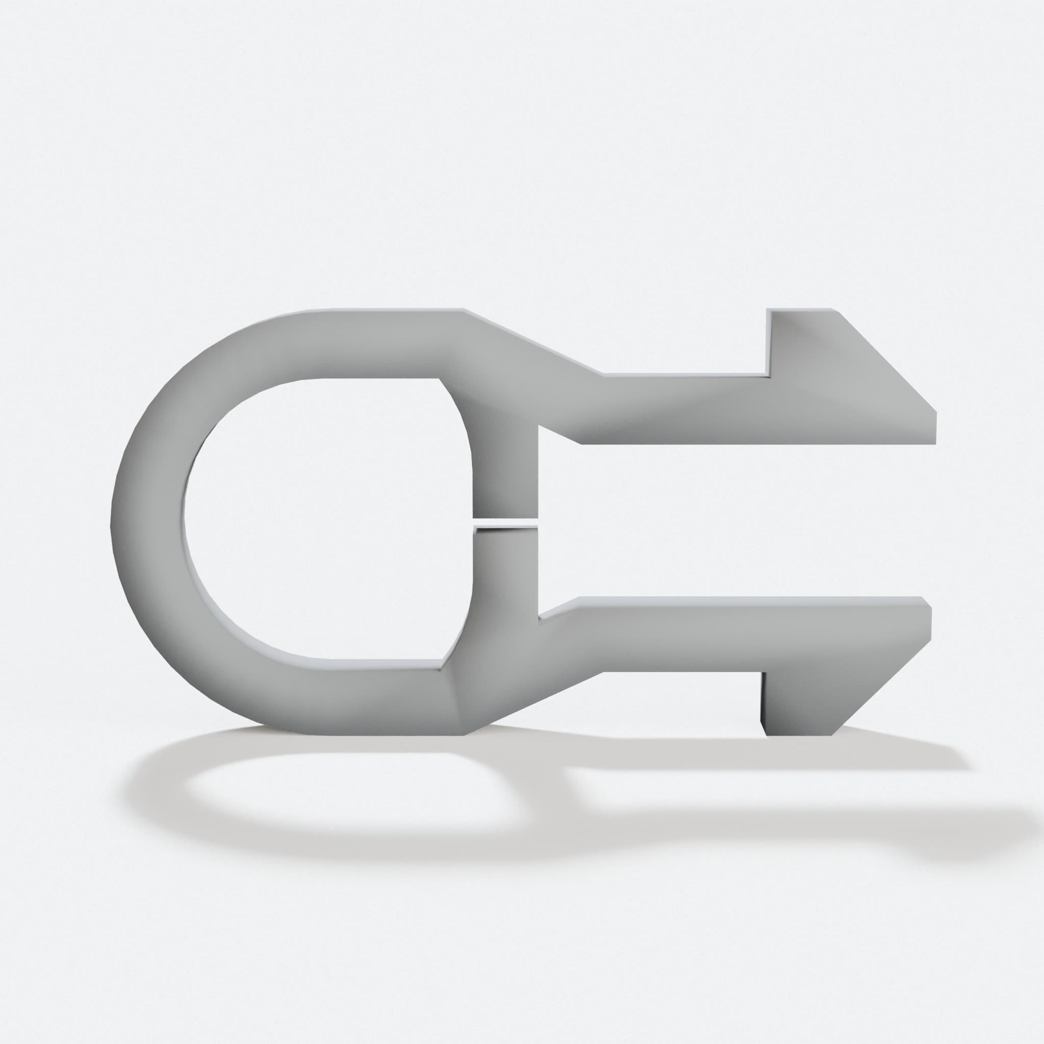 Zip Toggle Remix, 3D Printed Zipper Pull