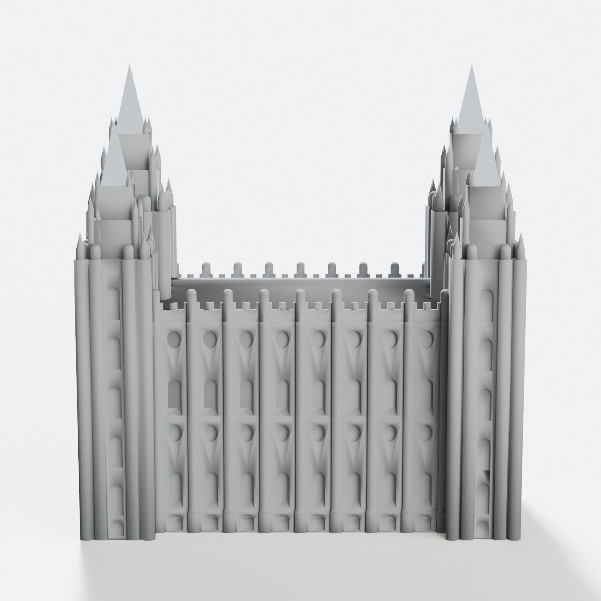 Salt Lake City Temple Architecture Display Model