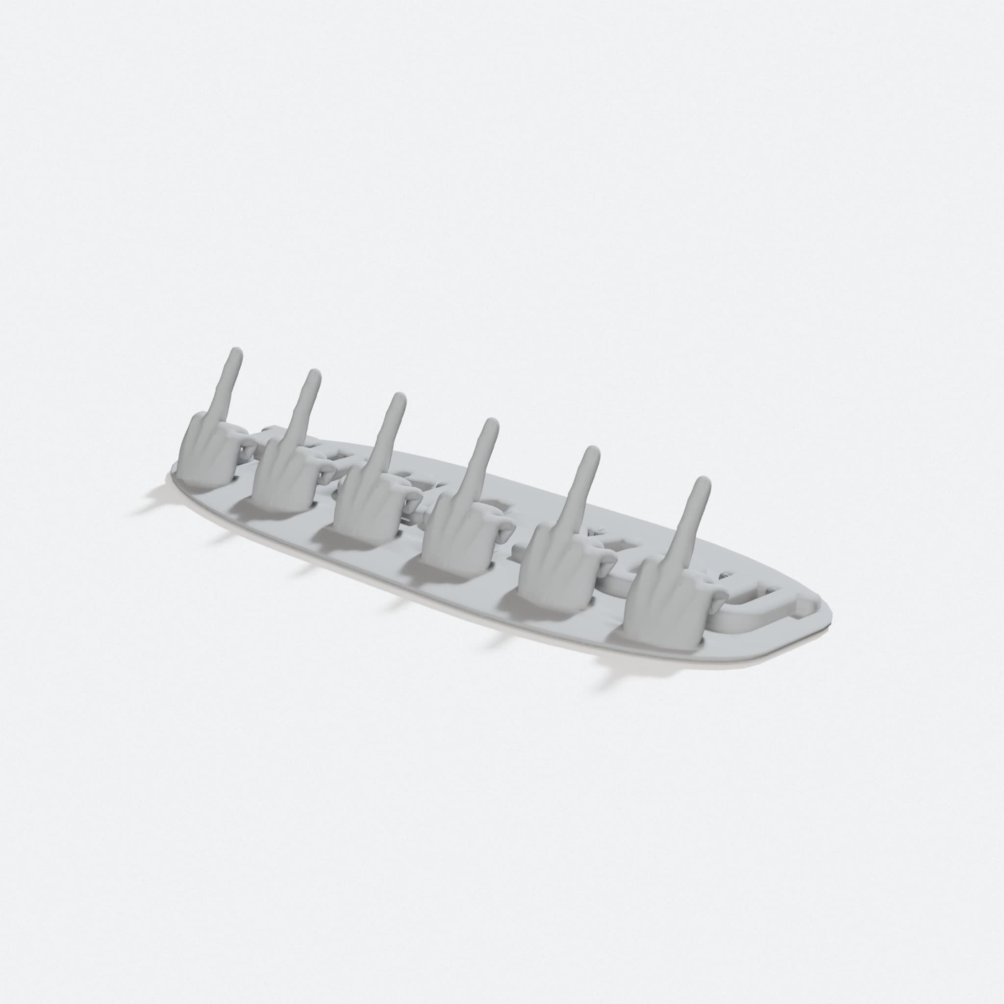3D Printed Key Holder Wall Mount Organizer