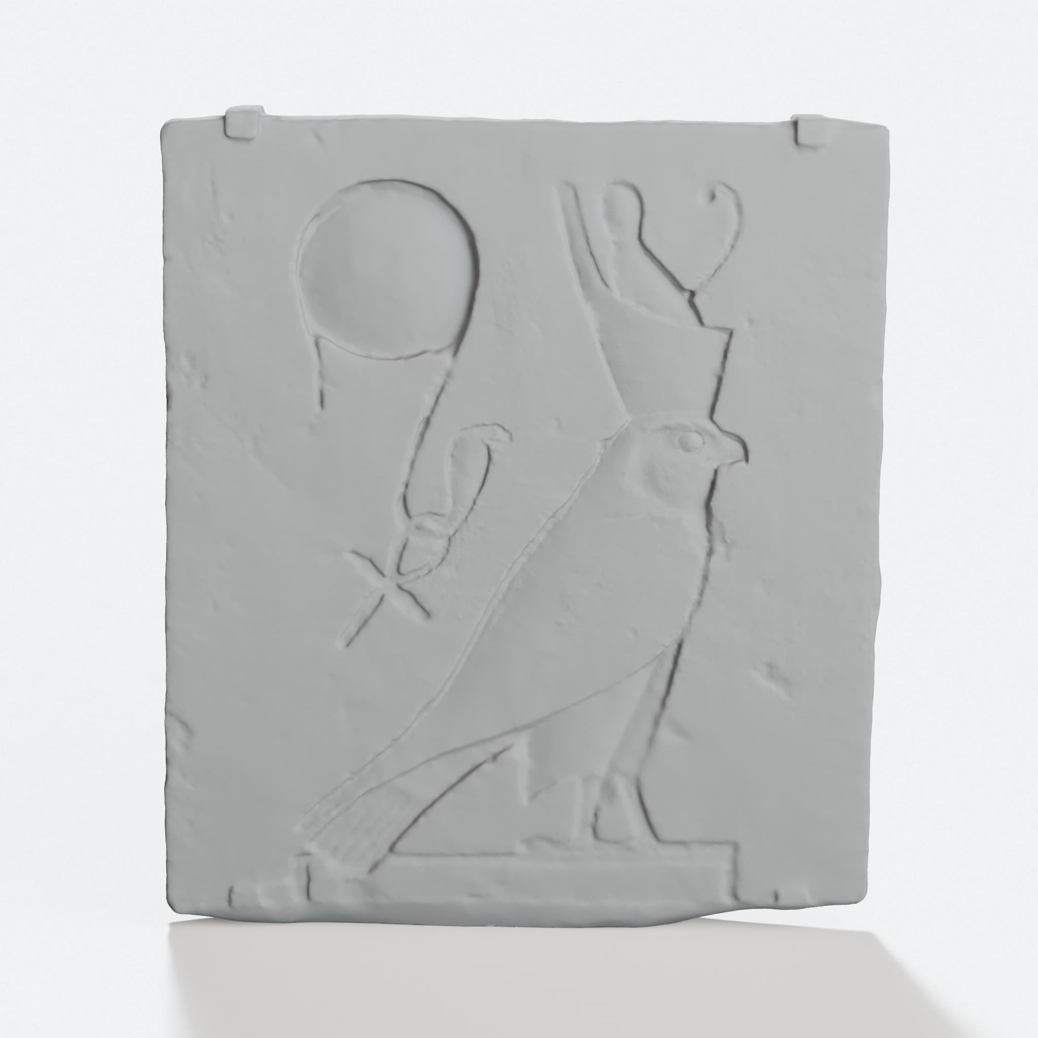 Egyptian Horus Falcon Relief Plaque Replica