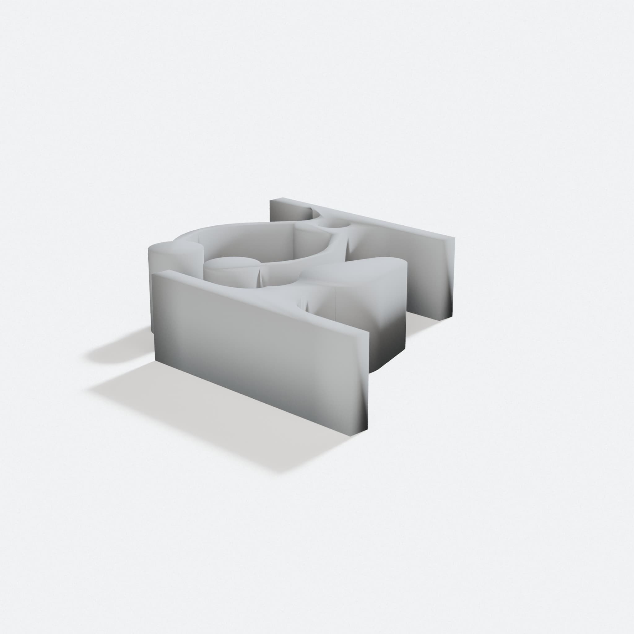 3D Printed Door Catch with Adhesive Mount