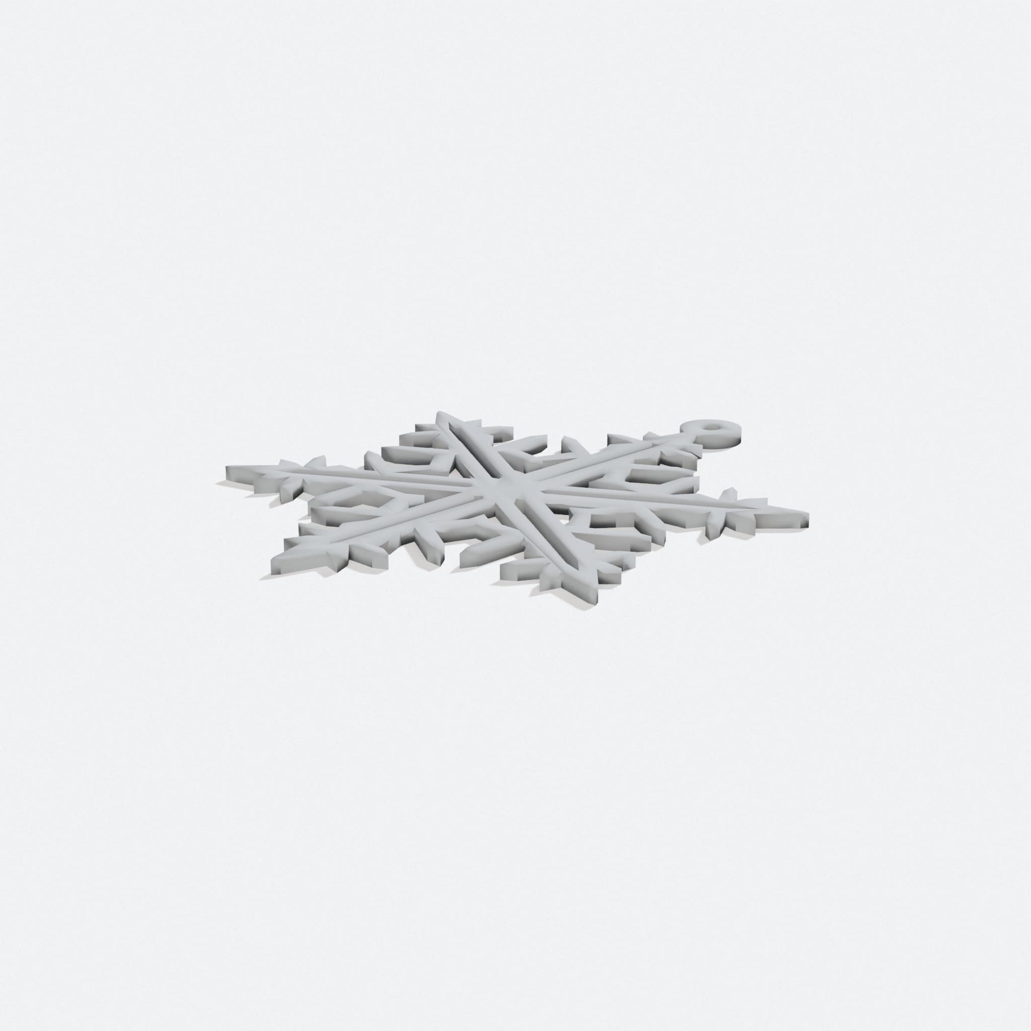 Snowflake Earring Pair for Winter Wardrobes