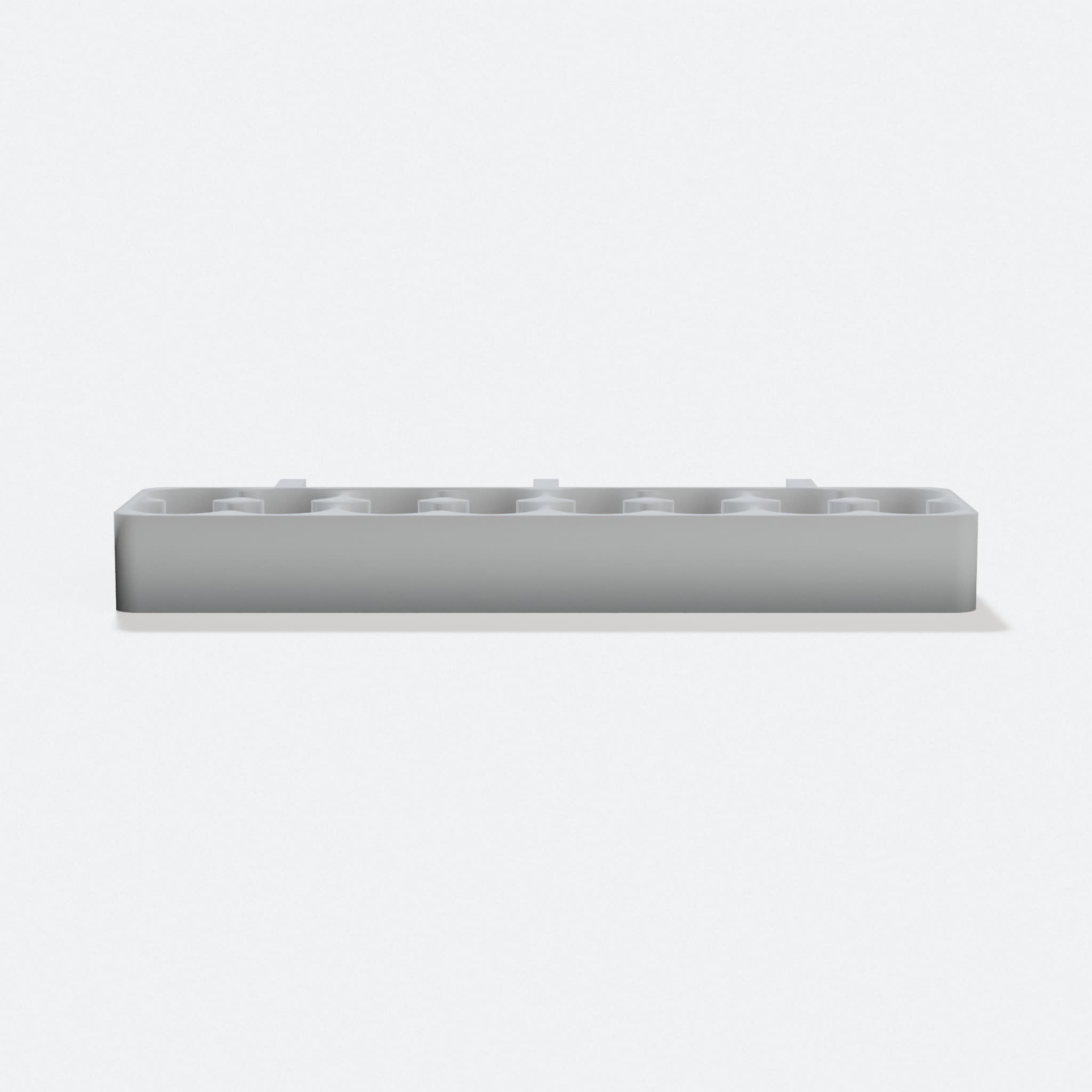 Battery Tray for Ikea Skadis Pegboard