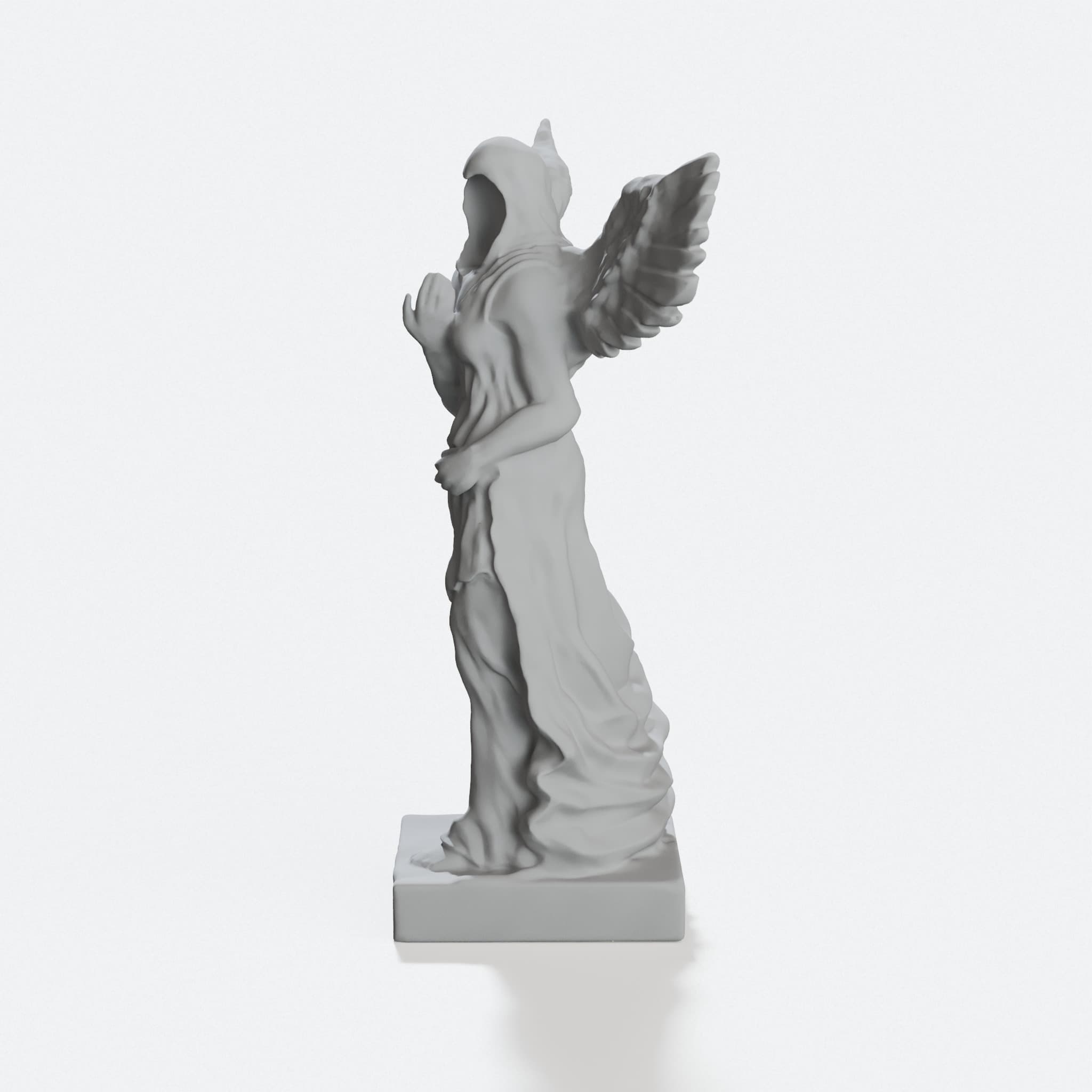 Angel Statue 3D Printed Ornament