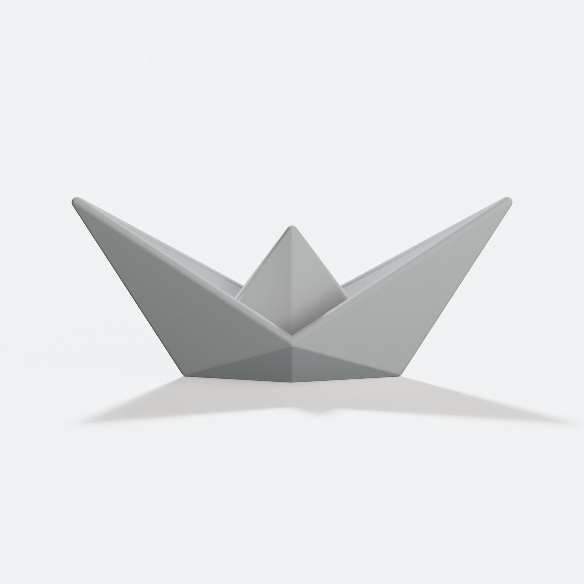 Customizable Origami Ship Decorative Sculpture