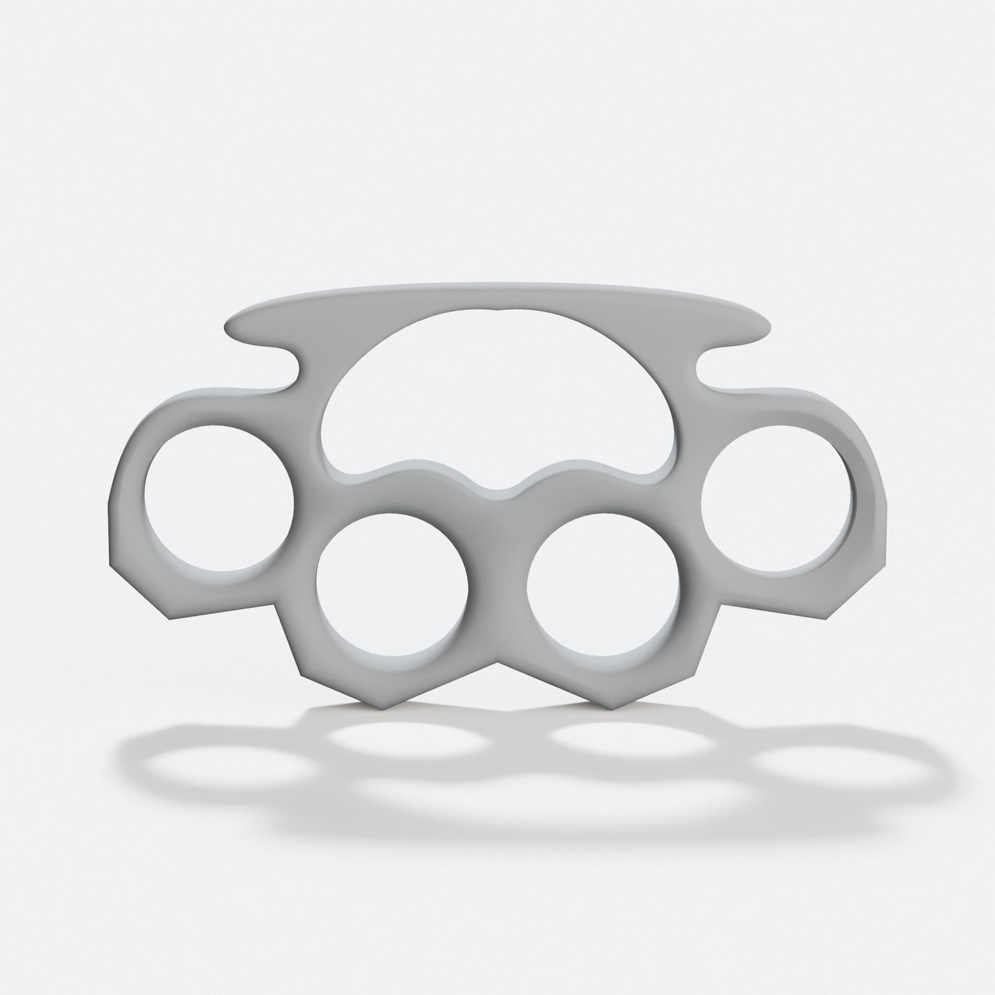 KnuckleDuster Keychain 3D Printed Toy