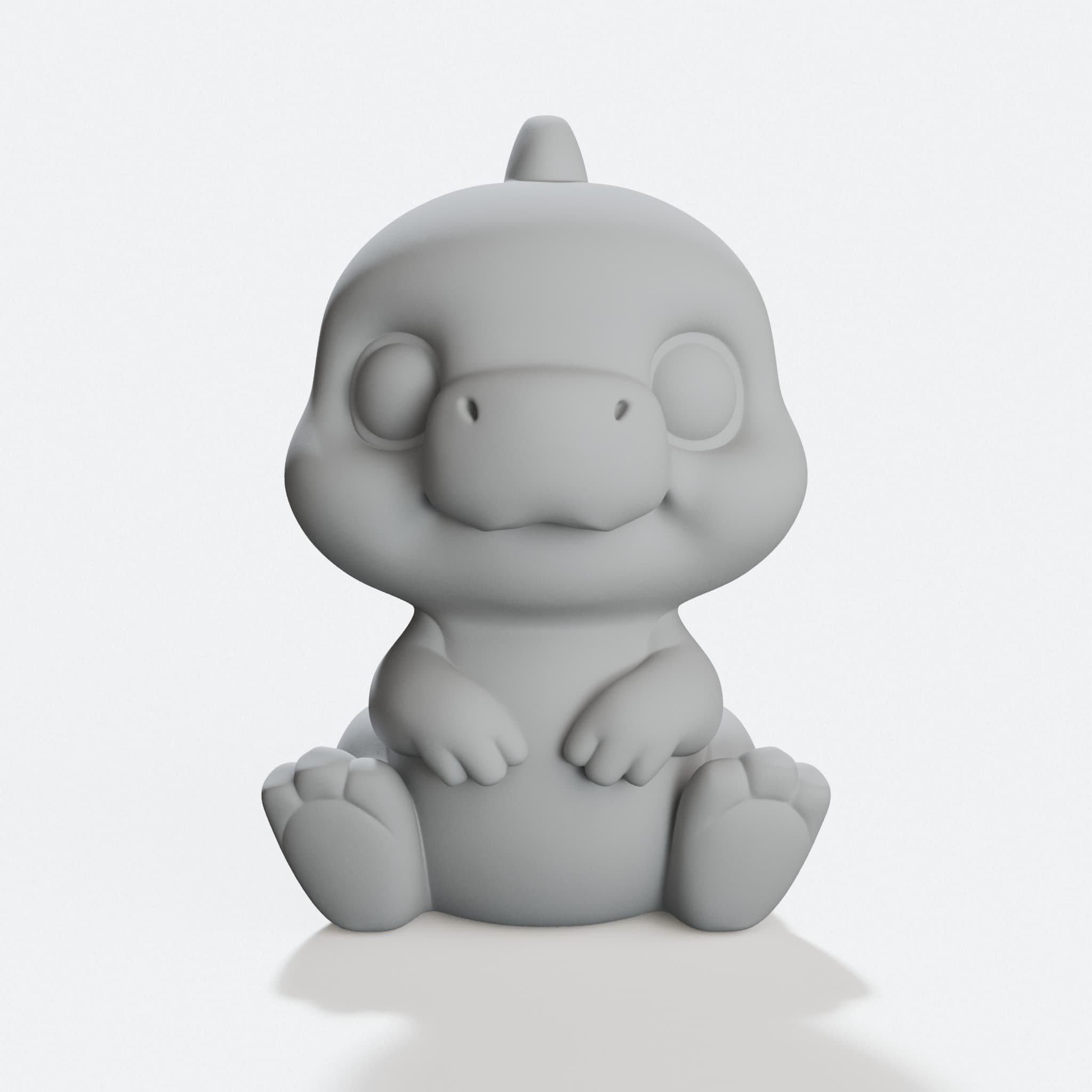 Cute Baby Dino 3D Printed Toy