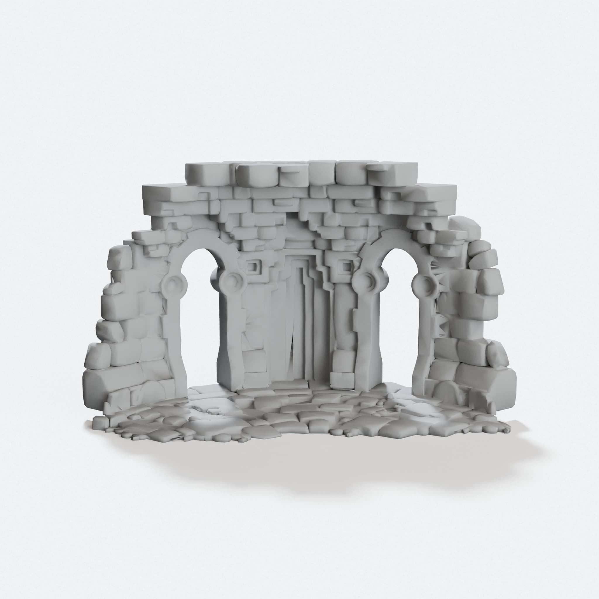 Dungeon Diorama Tabletop Scene Set