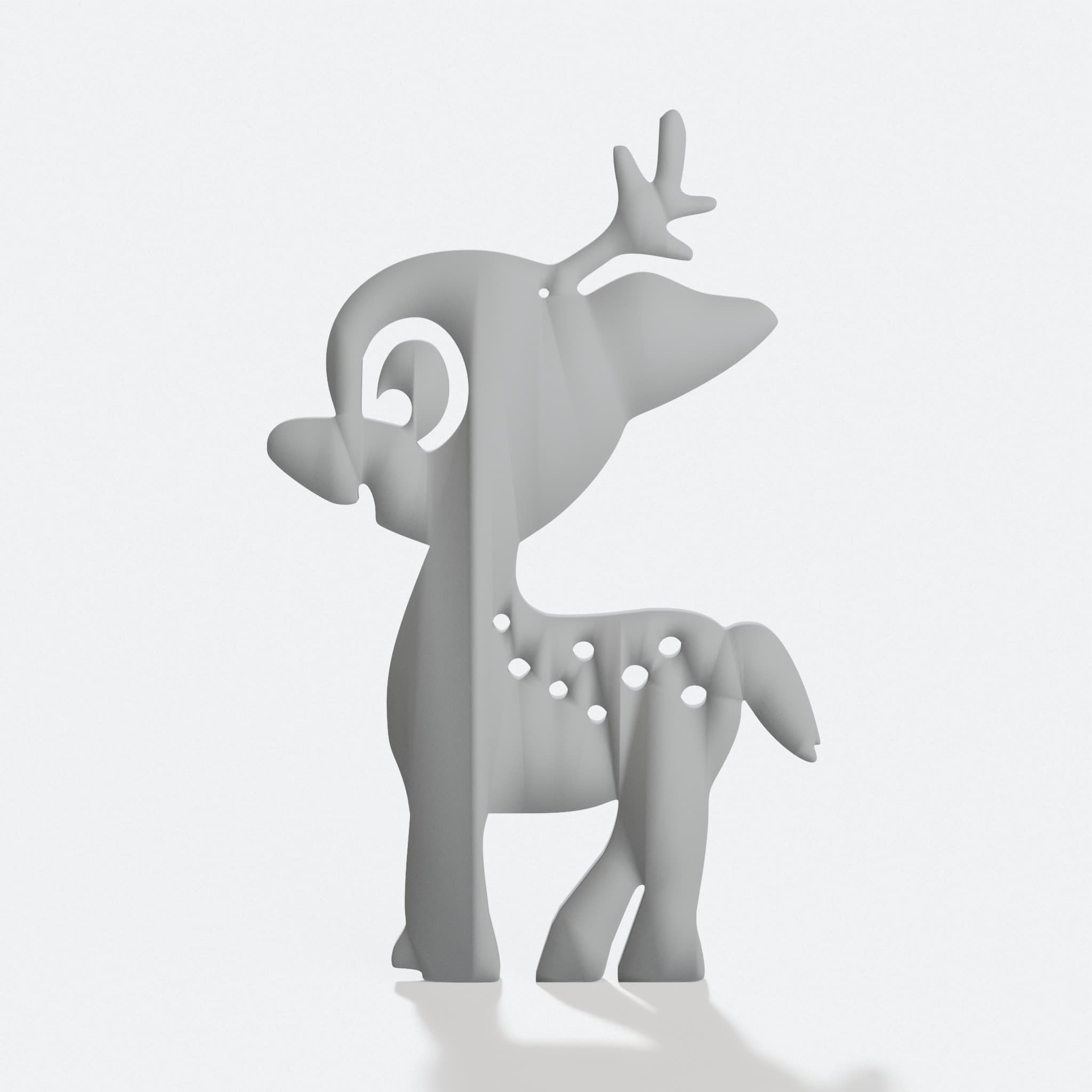 Christmas Tree Ornament - Cute Little Deer