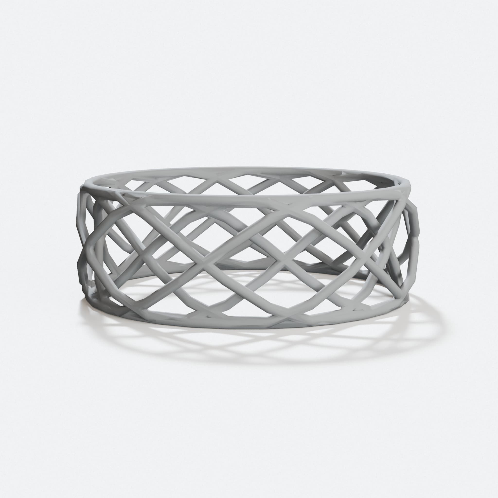 Compatible with Ring Geometric Bracelet 3D Printed