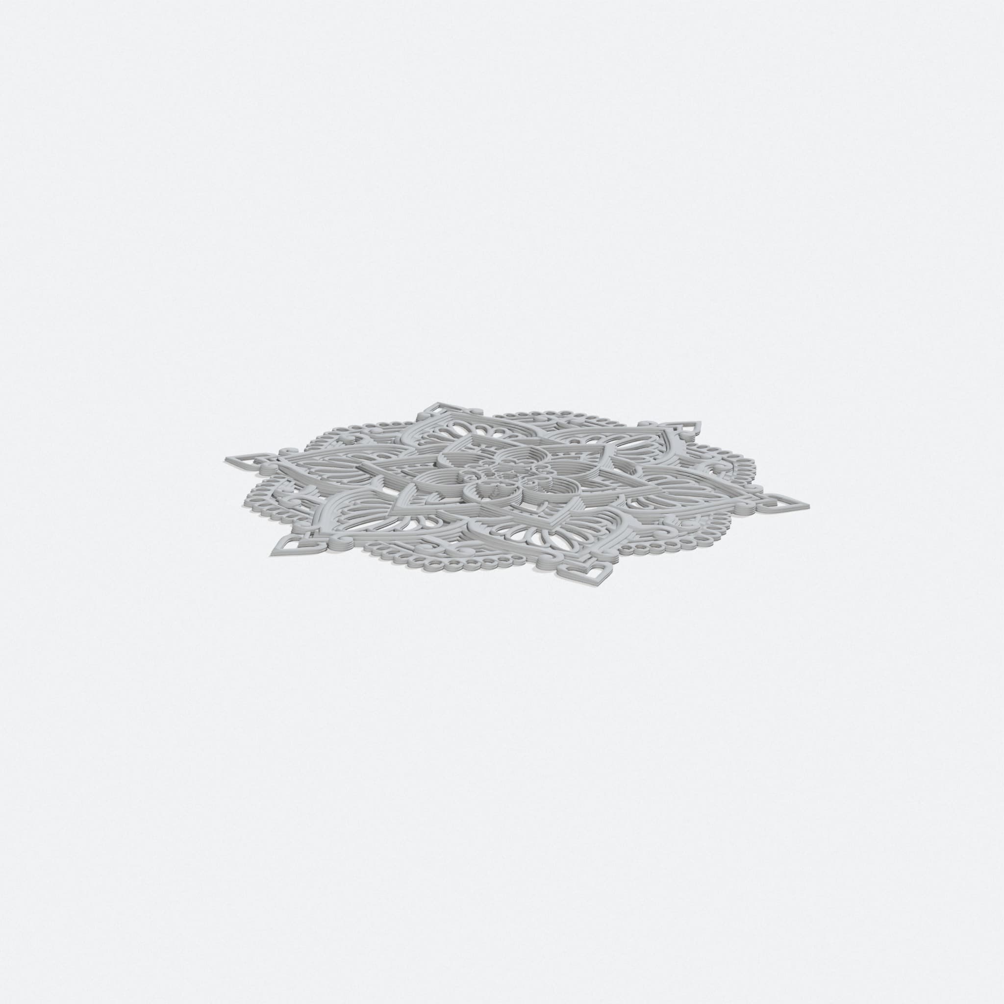 Mandala-12 3D Printed Home Decor Wall Art