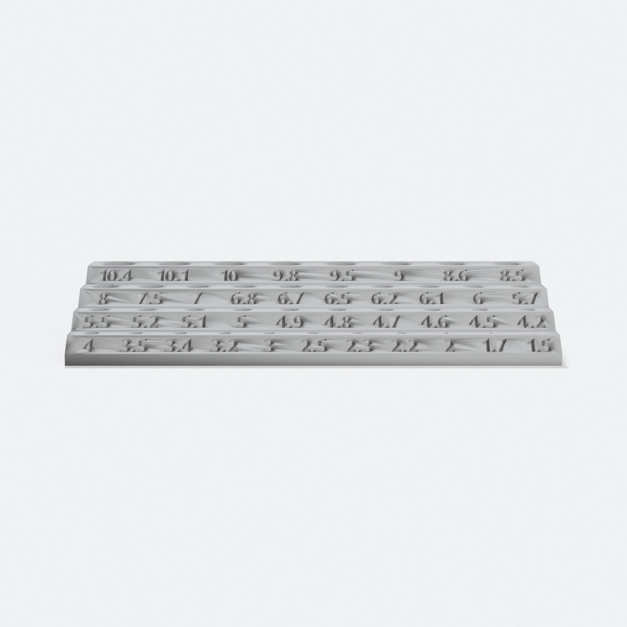 Parametric Drill Bit Stand - 3D Printed Workshop Tool