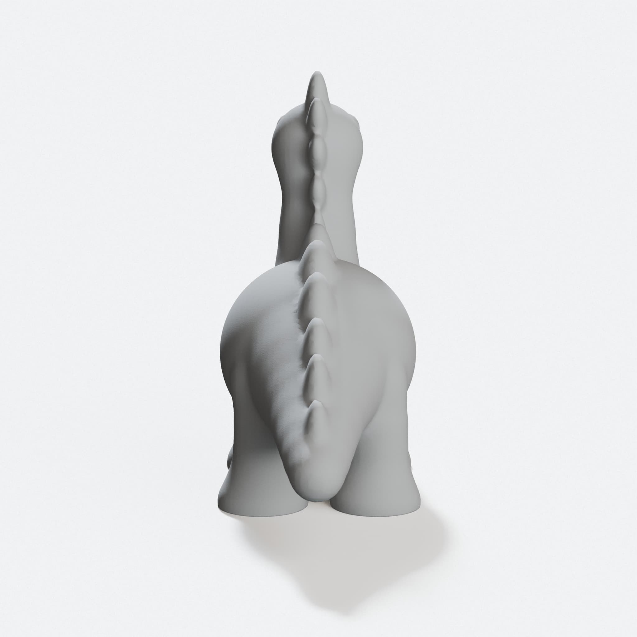 3D Printed Dinosaur Toy, Stegosaurus