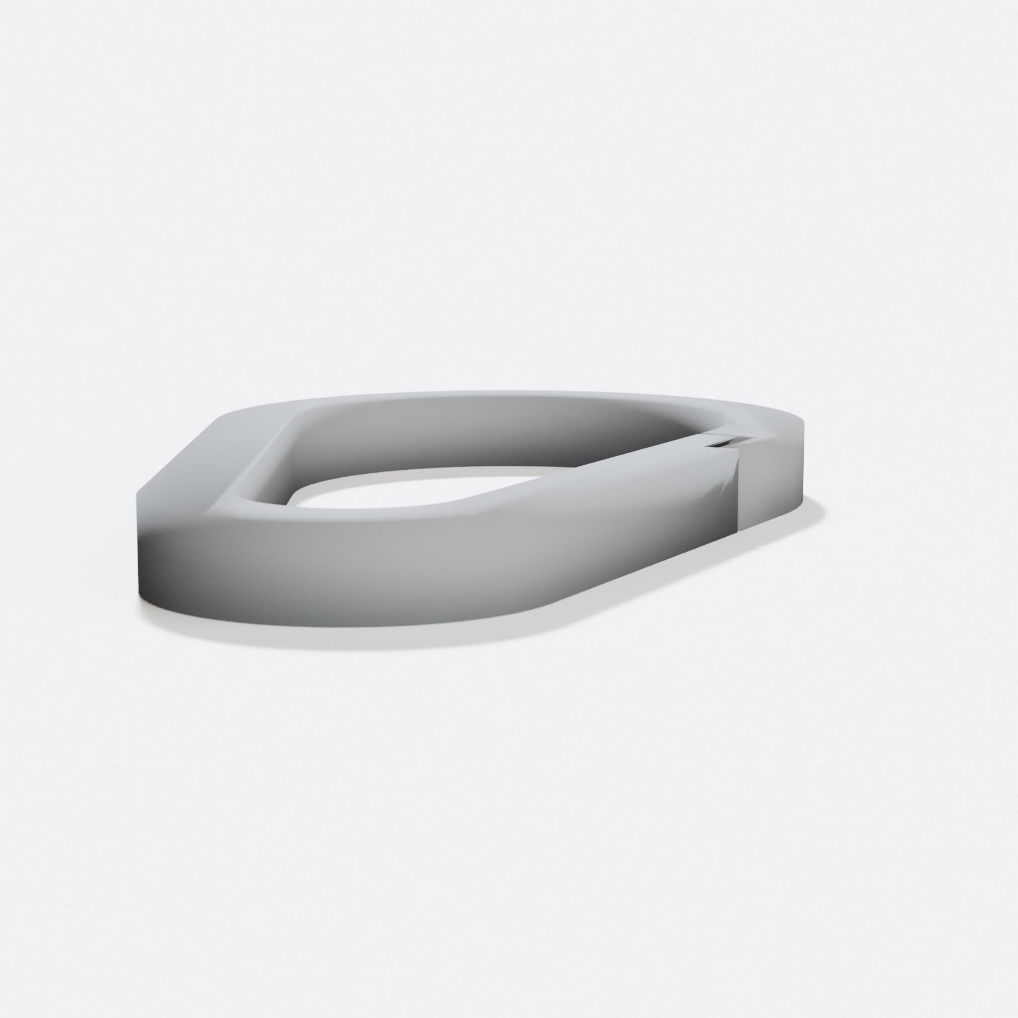 Carabiner V2 3D-Printed Keychain Clip