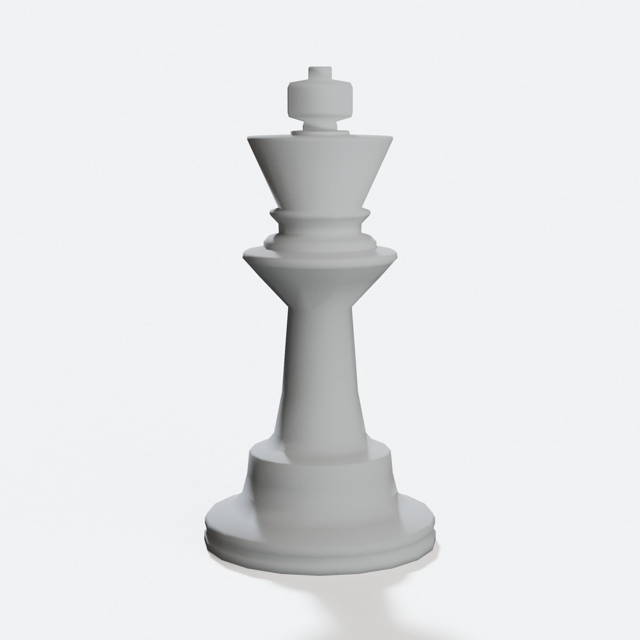 glChess Chess Set 2 - 3D Printed