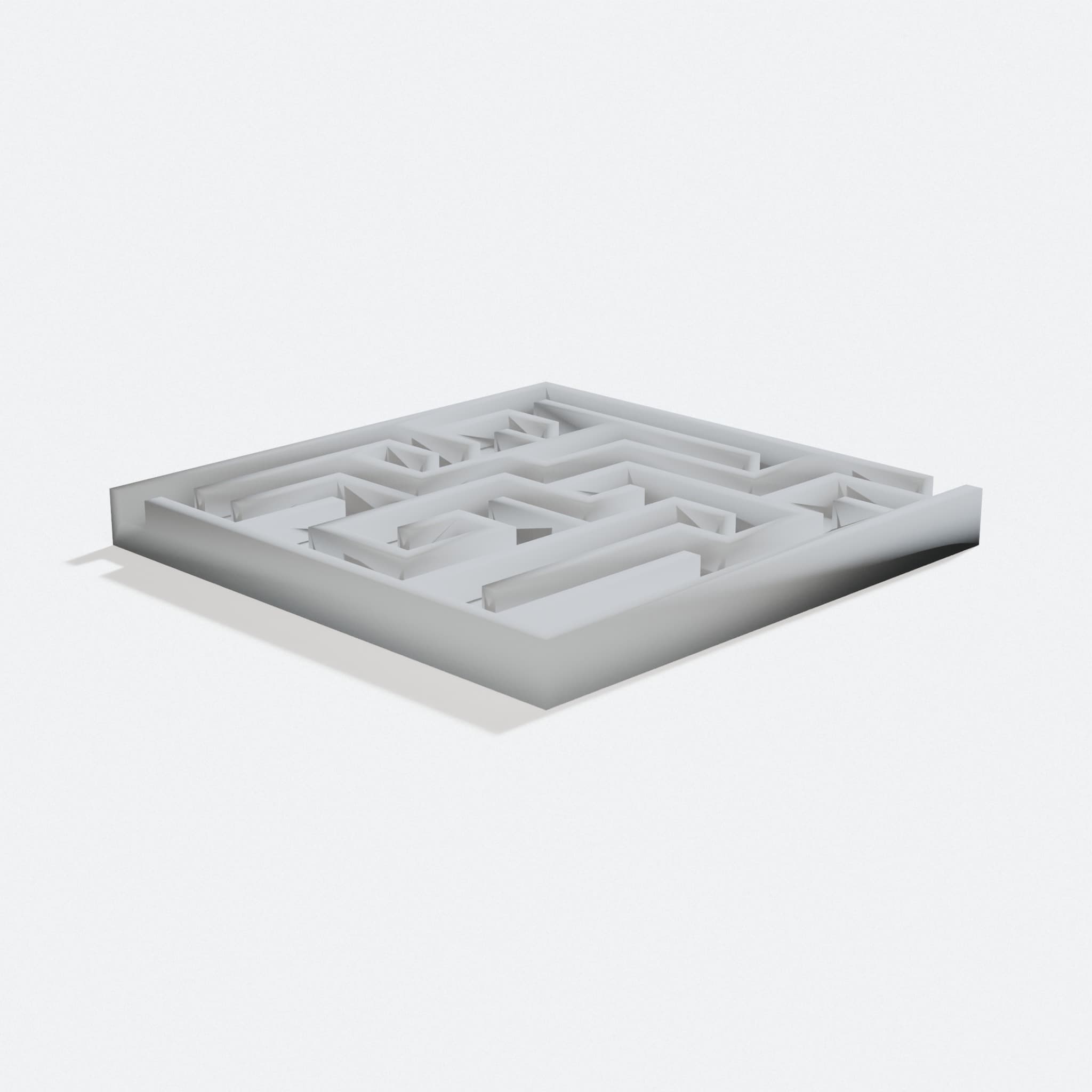 Maze Puzzle Set, 3D and 2D Printable Maze Toys