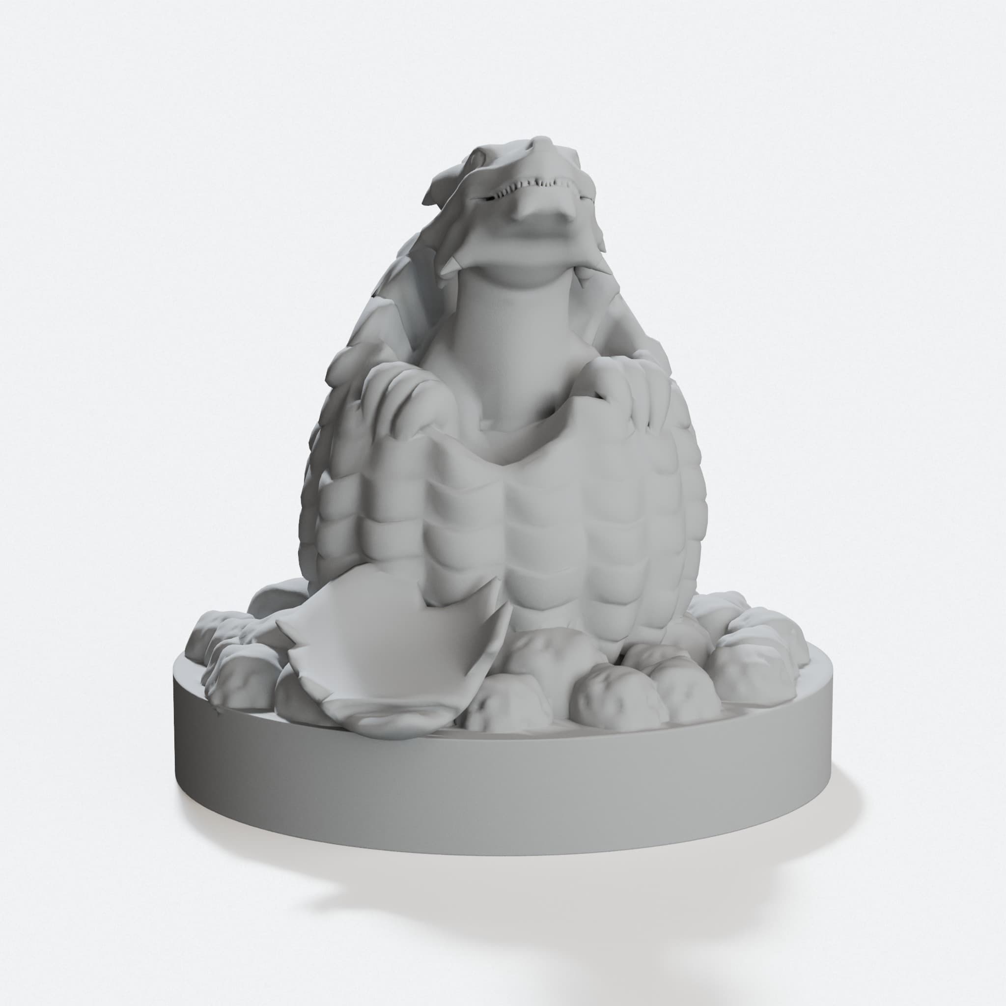 Baby Dragon Hatching - D&D Miniature
