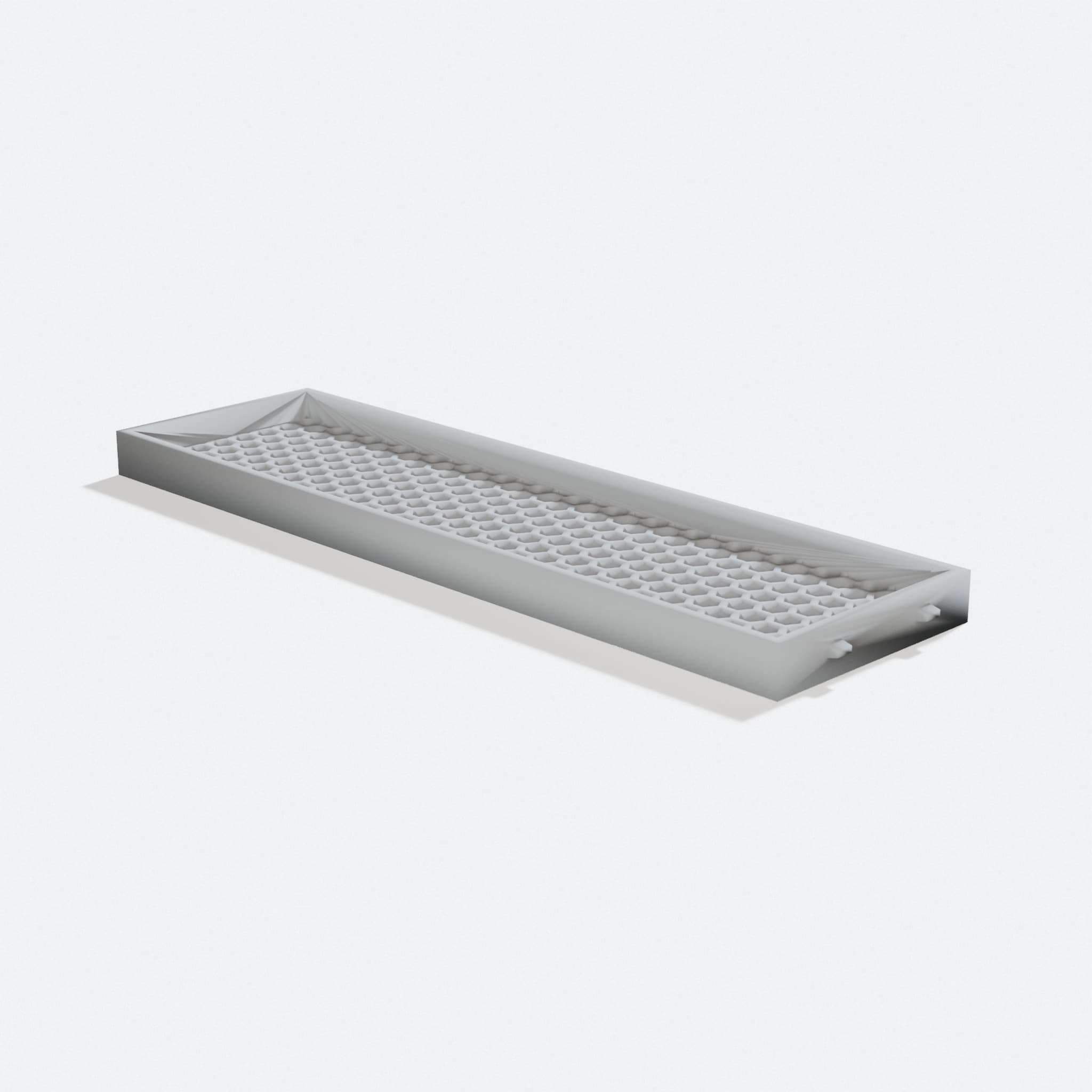 5.25" PC bay honeycomb cover