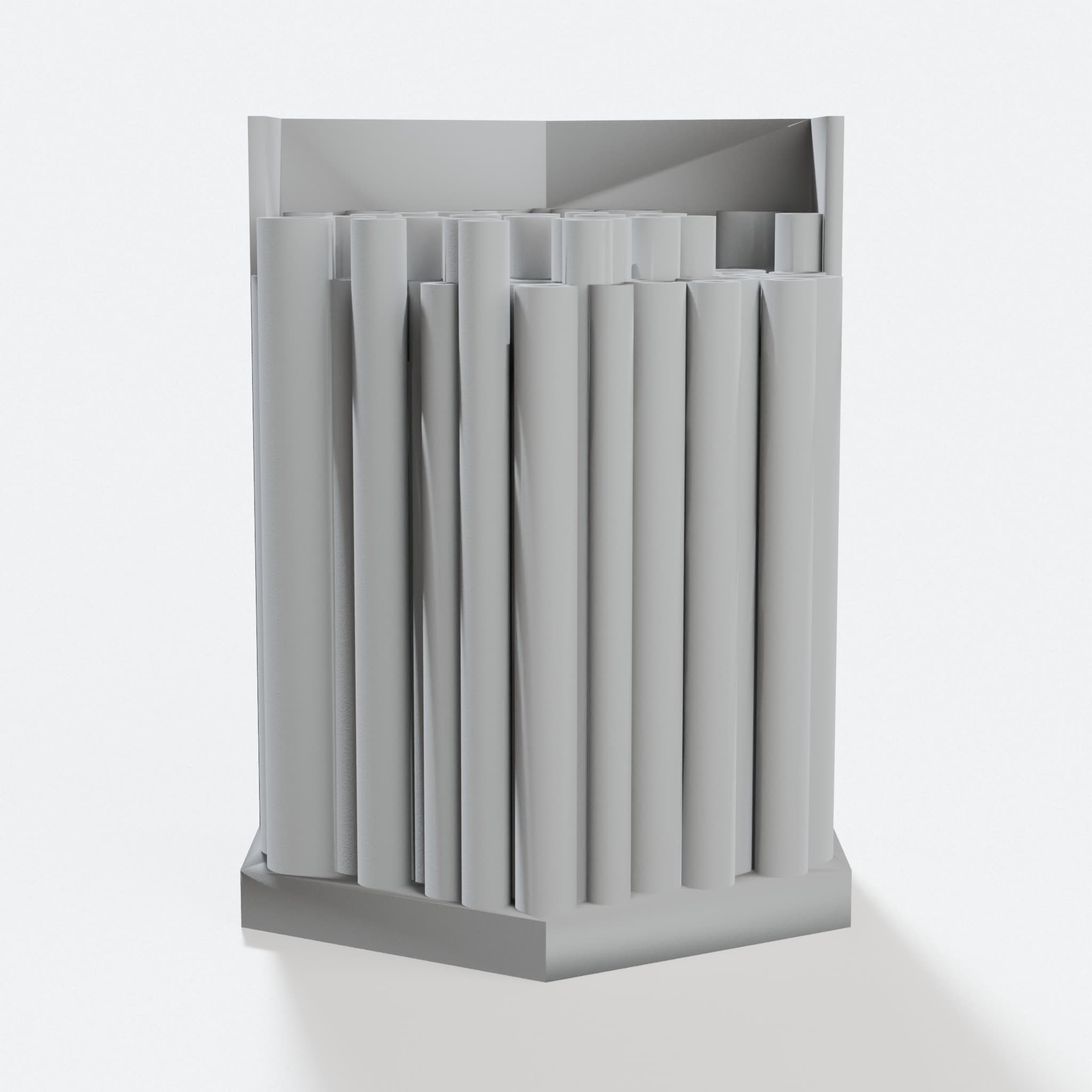 3D Printed Bee Hotel for Solitary Bees