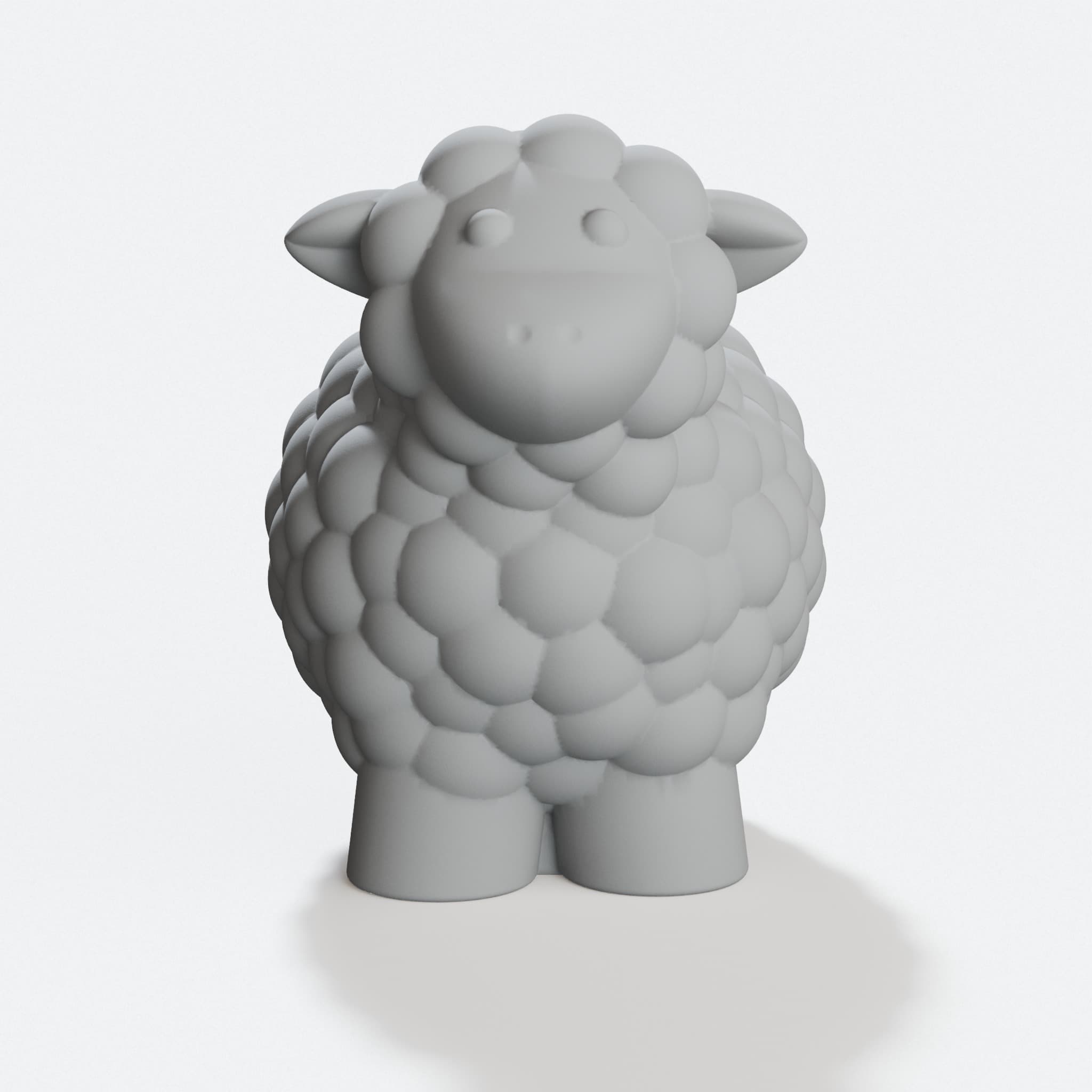 3D Printed Sheep Toy for Kids