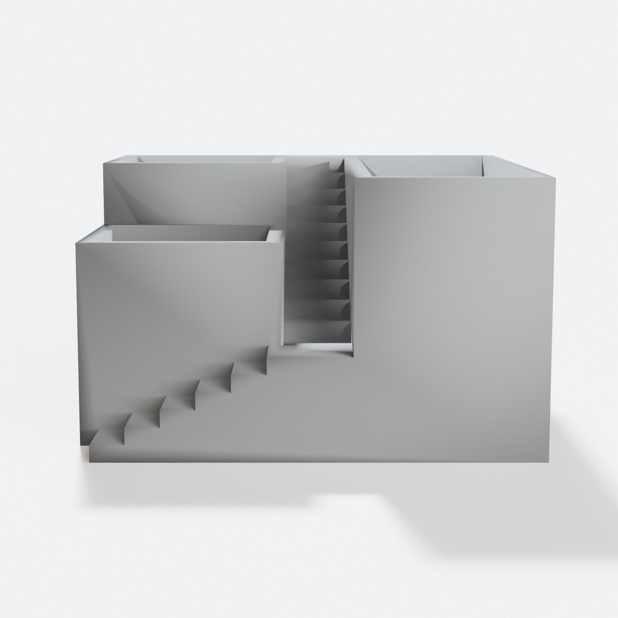 3D Printed Planter 2: Tiered Succulent Desk Planter
