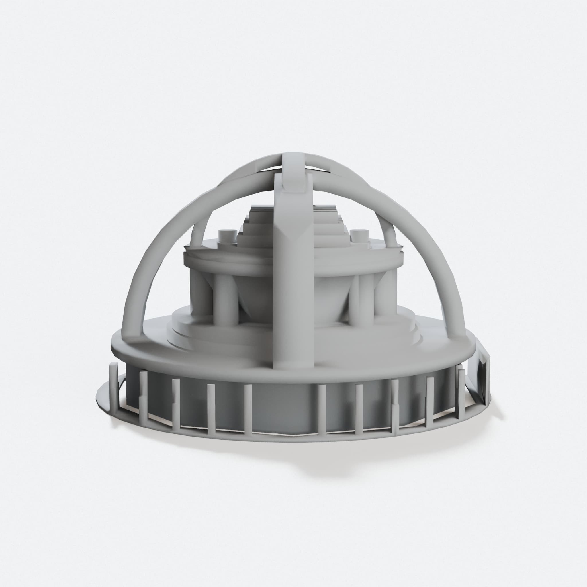Futuristic City Builder 3D Print File - Procedural Modular Design