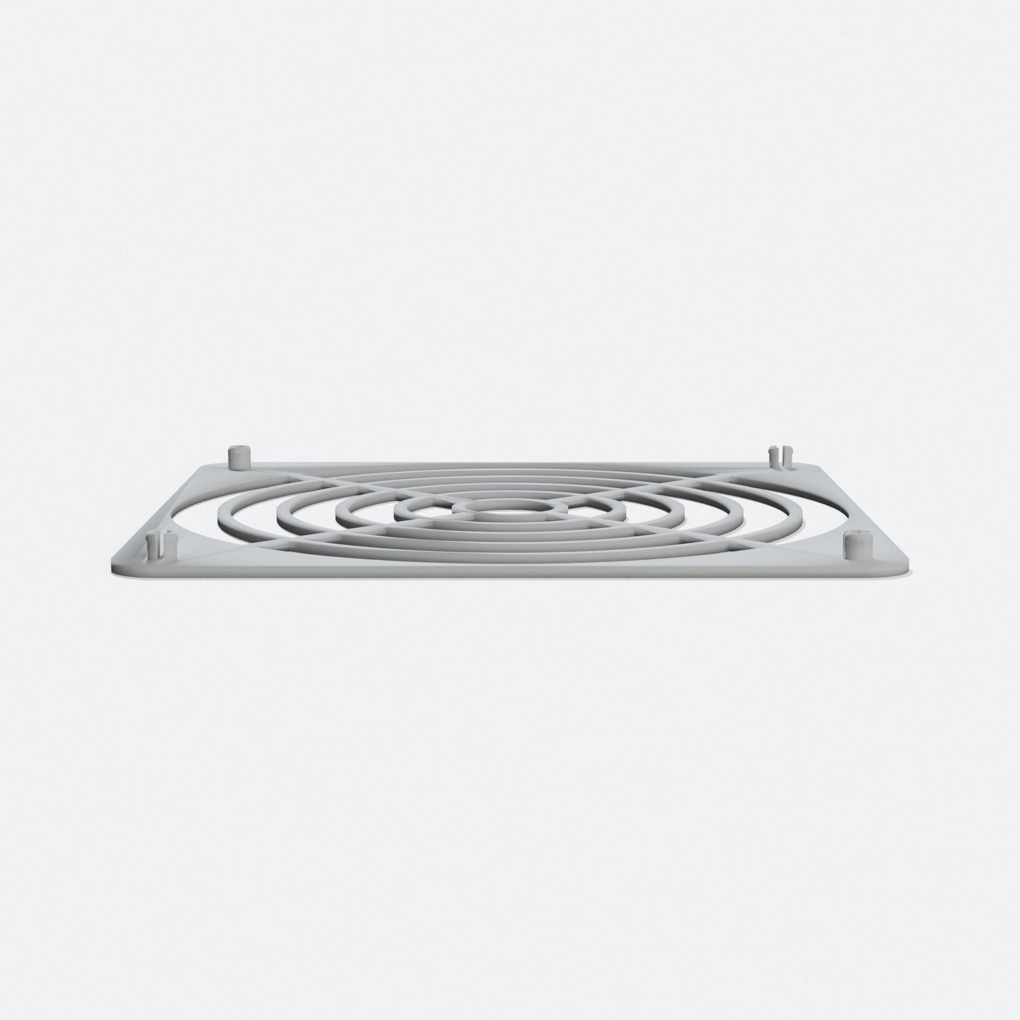 Screwless Pin-Mount Fan Grill for 120mm Fans