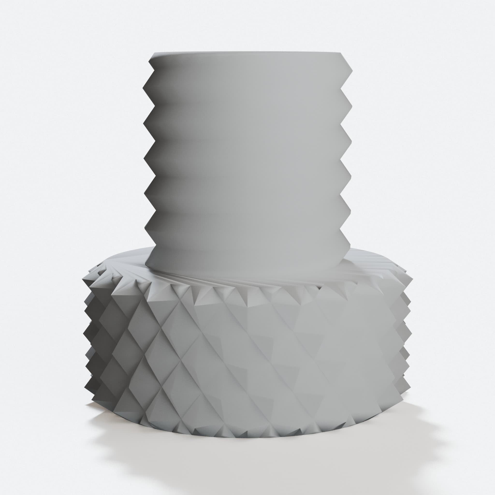 Knurled Surface Finishing Library for OpenSCAD