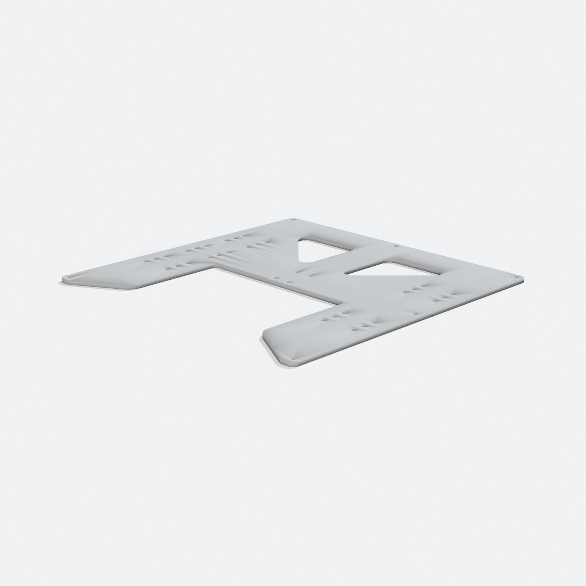 Anet A8 Y Carriage Plate 3D Printed Tech Accessory