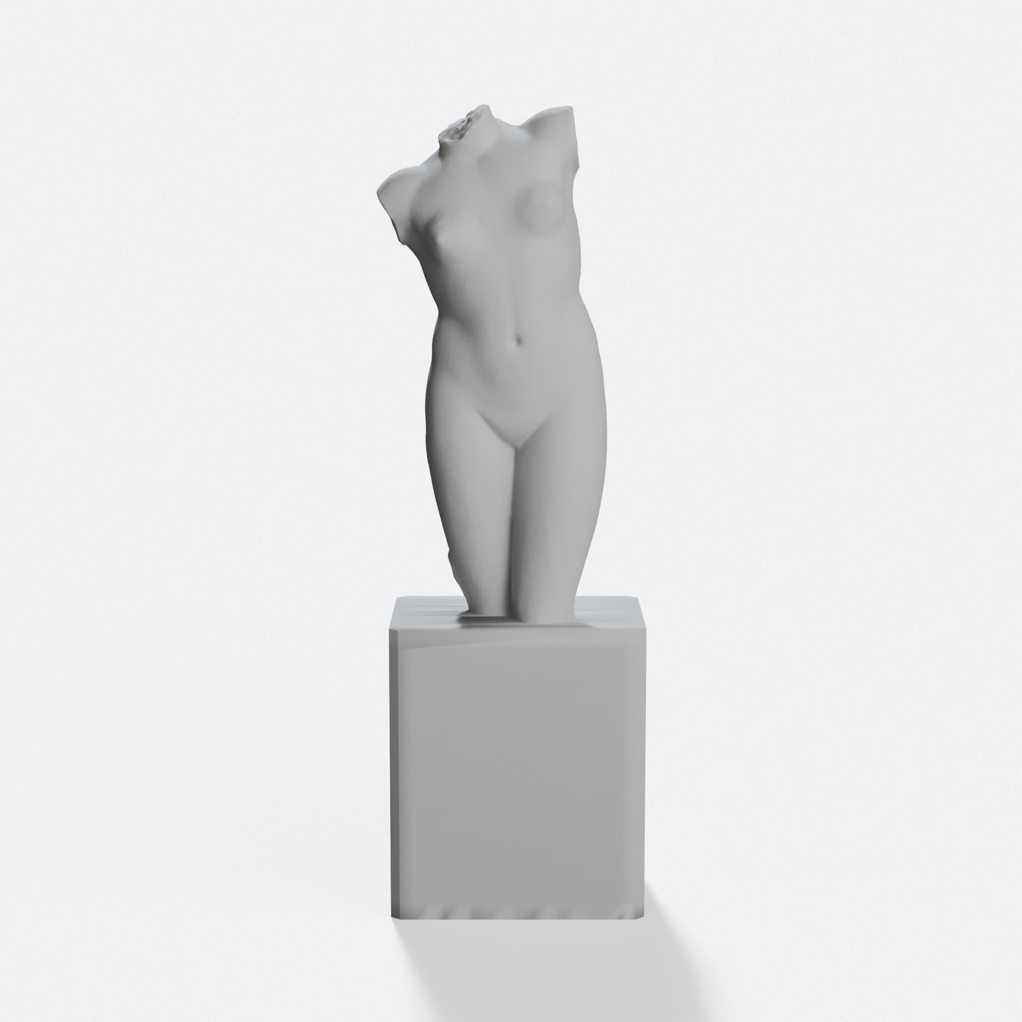 Female Torso, Esquiline Type – Louvre Sculpture Cast