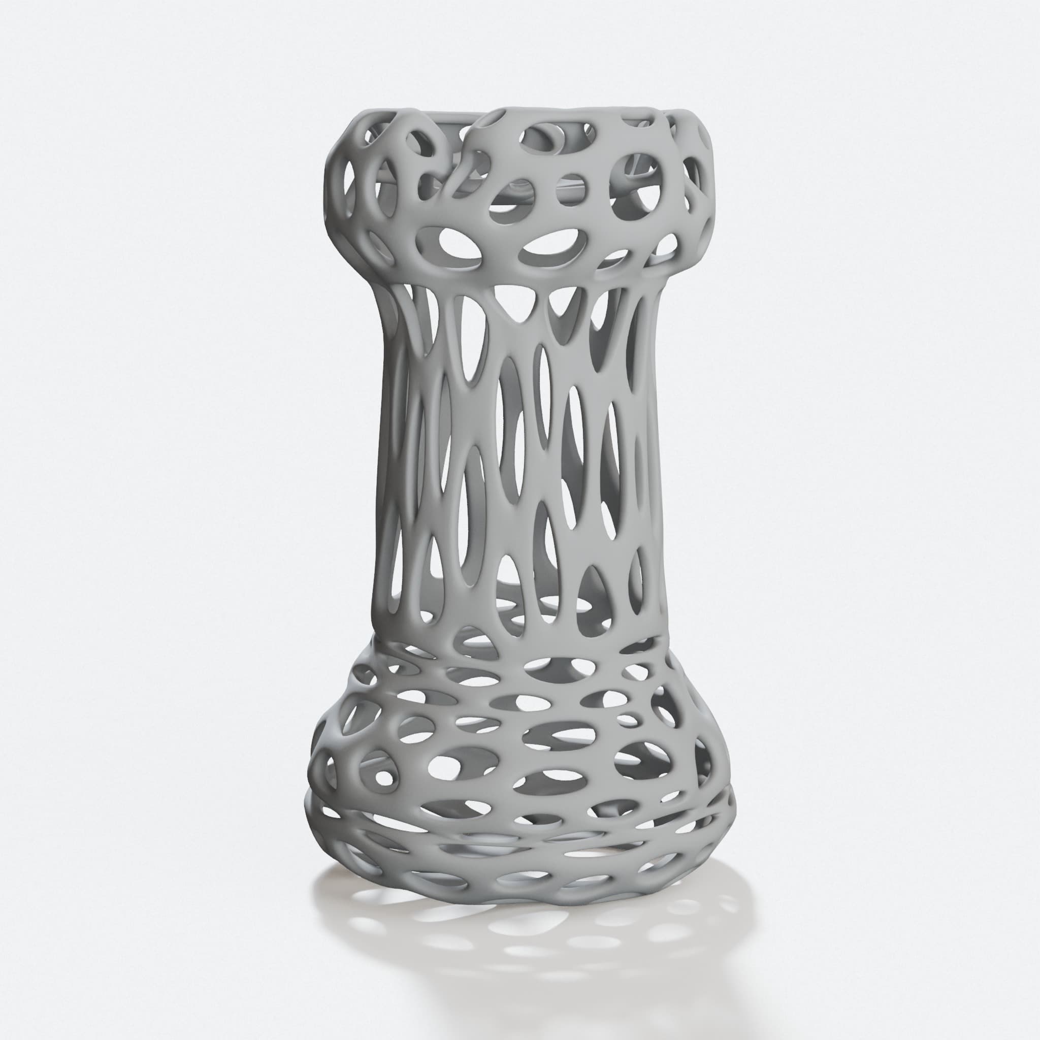 Chess Set - Voronoi Style 3D Printed