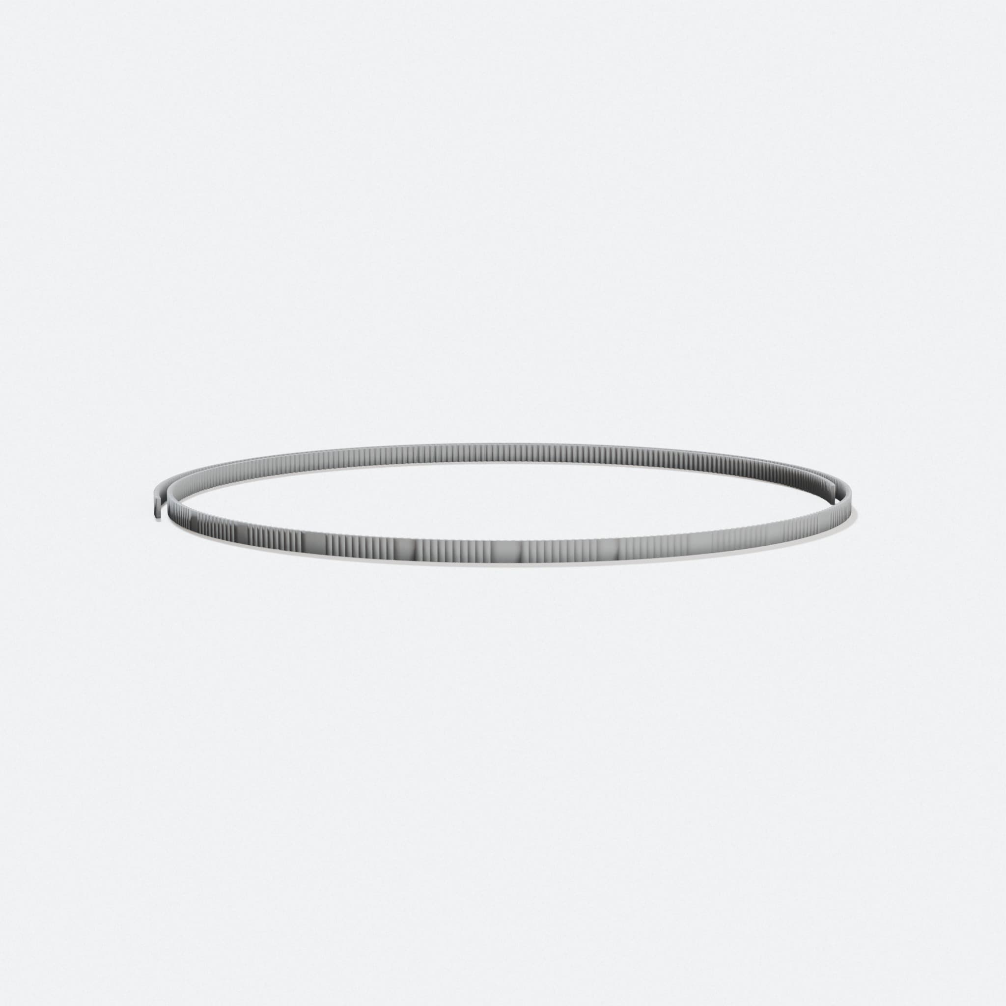 Parametric timing belt (spiral)