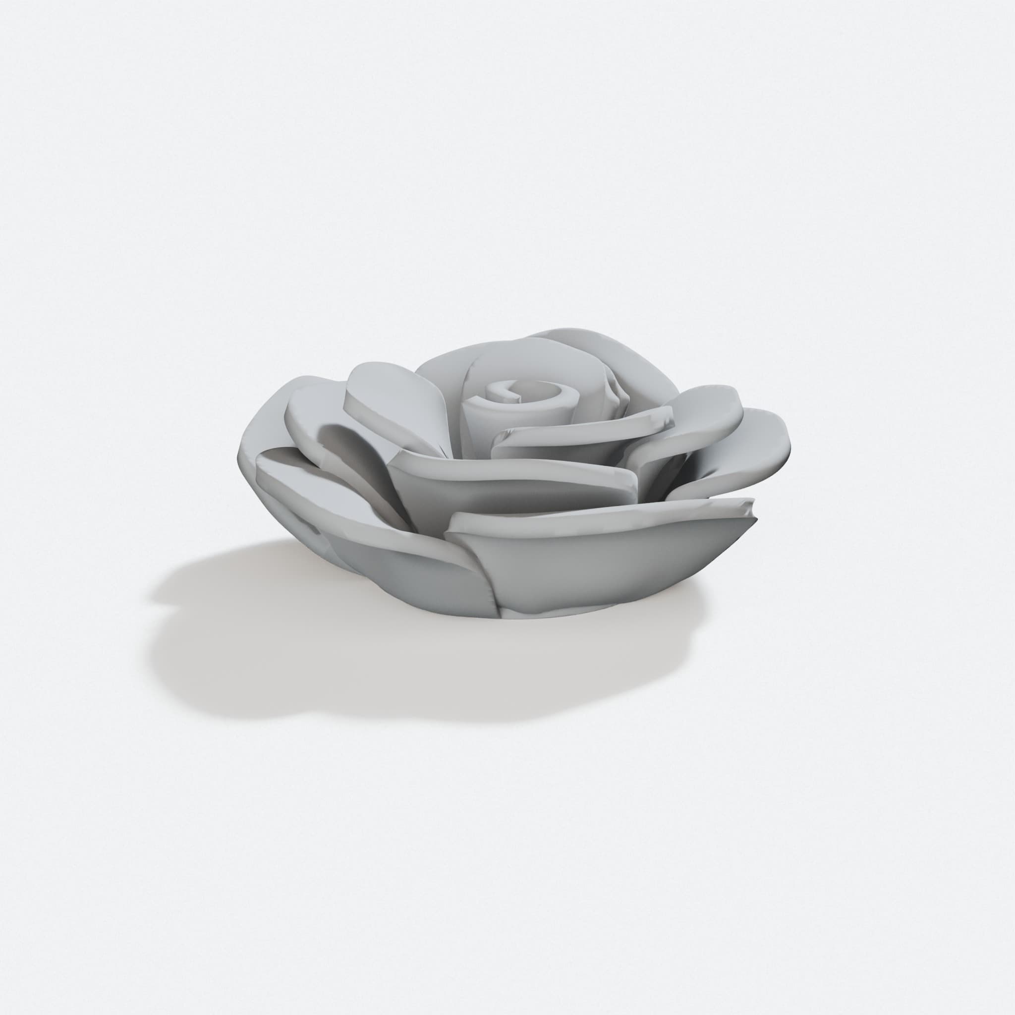 Rose Flower 2.0 - 3D Printed Home Decor for Indoor Garden