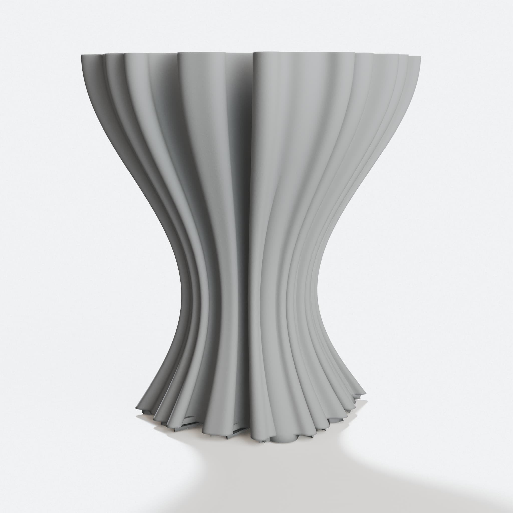 Wavy Vase - Generative 3D Printed Home Decor STL File