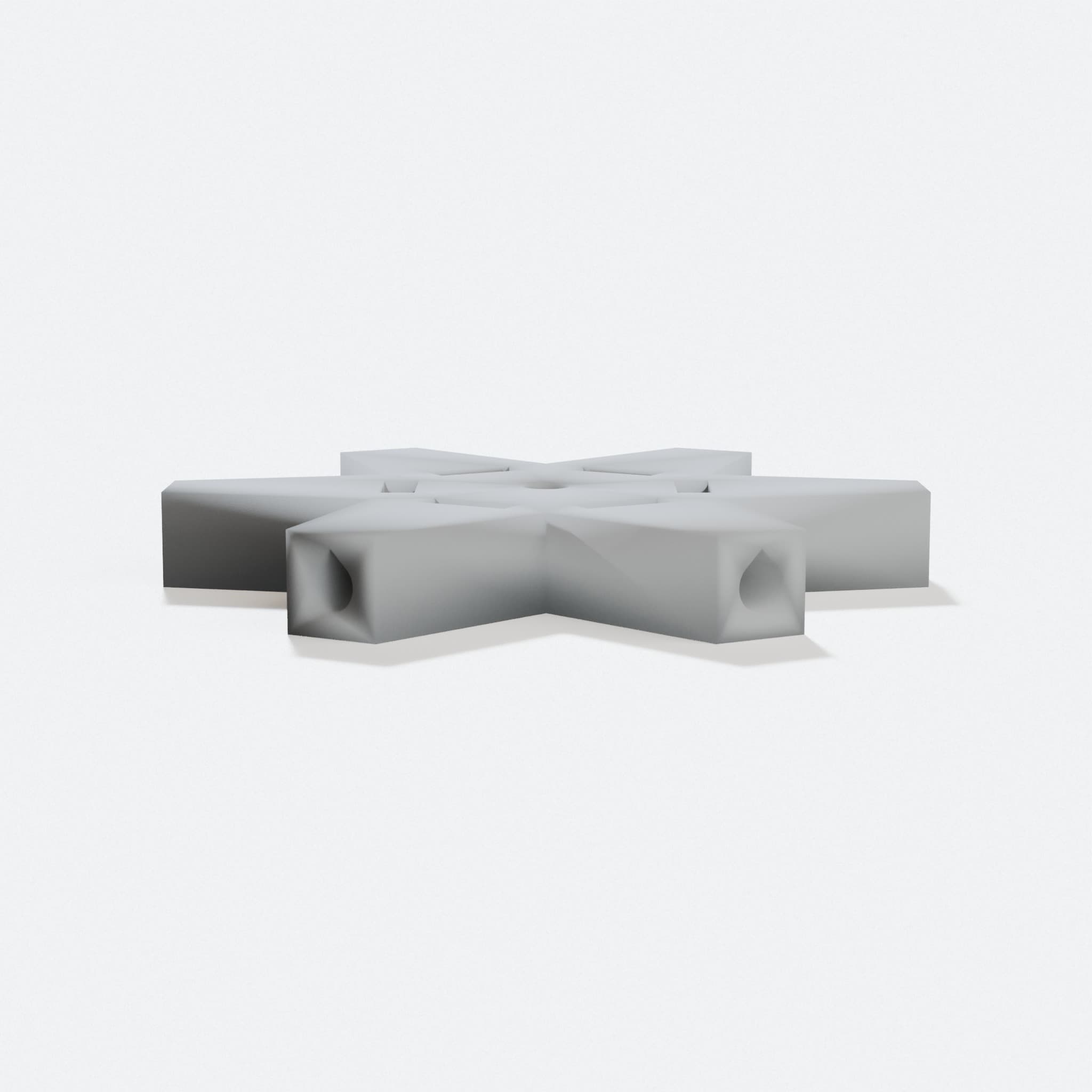 3D Printed Filament Spindle for Desktop Workshop Storage
