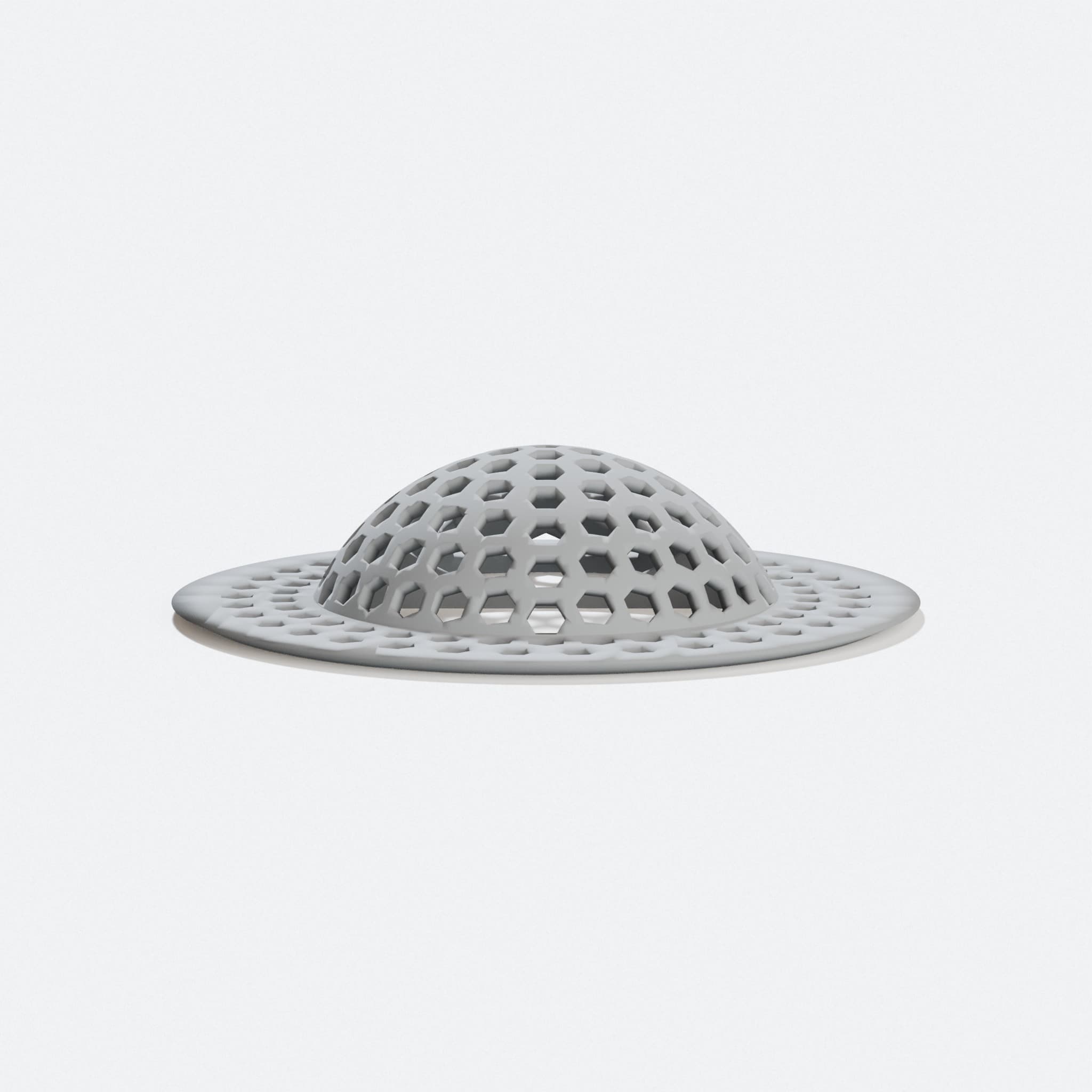 Geodesic Kitchen Sink Drain Strainer – Customizable 3D Print
