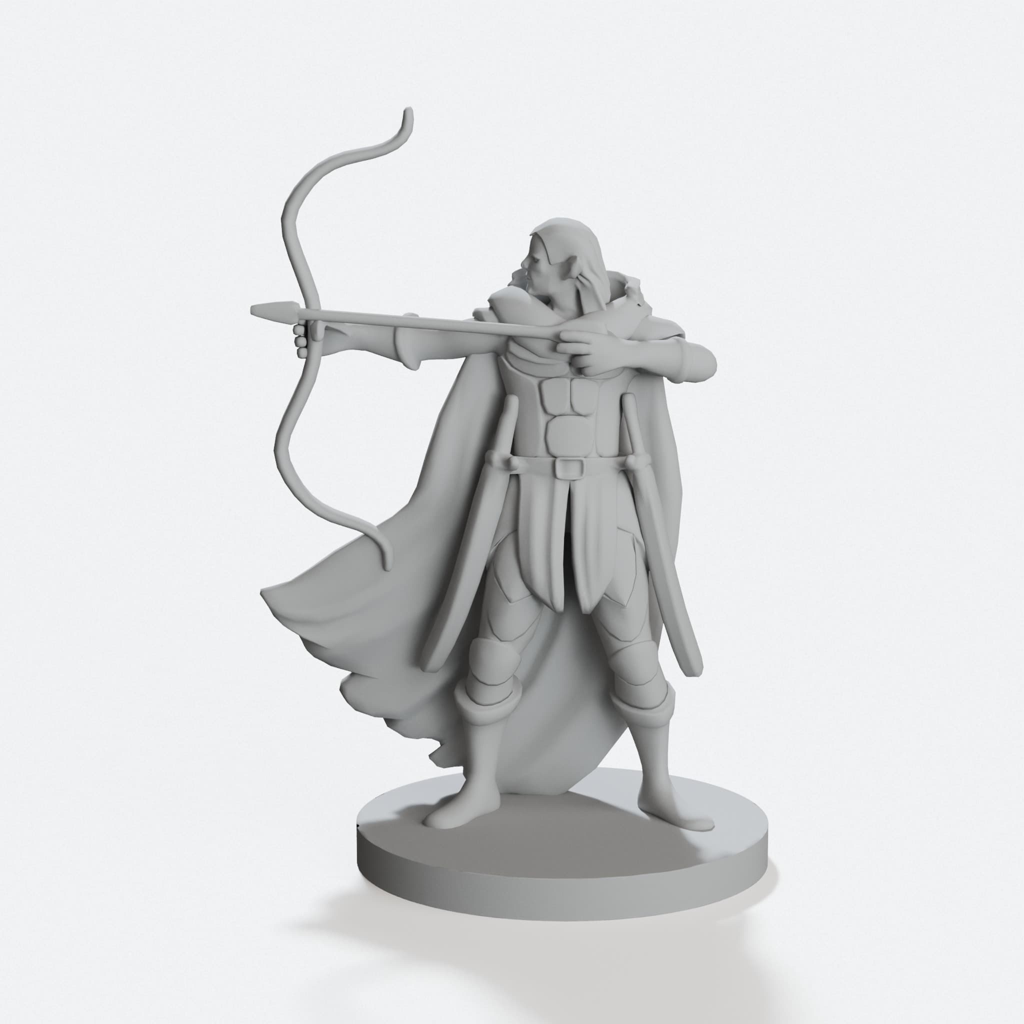 Rogue and Ranger Collection 3D Printable Miniatures