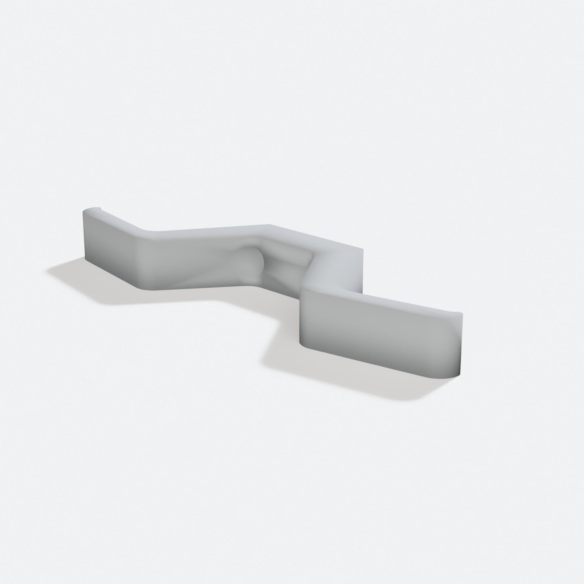 Double Hook for Cups and Mugs, 3D Printed Kitchen Organizer