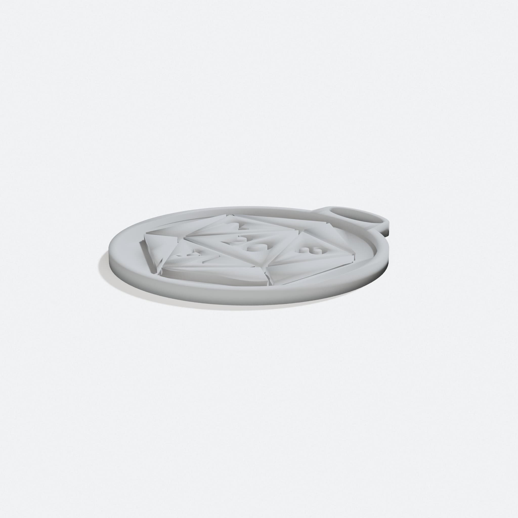 DnD 5e d20 Inspiration Token, 3D Printed Toys