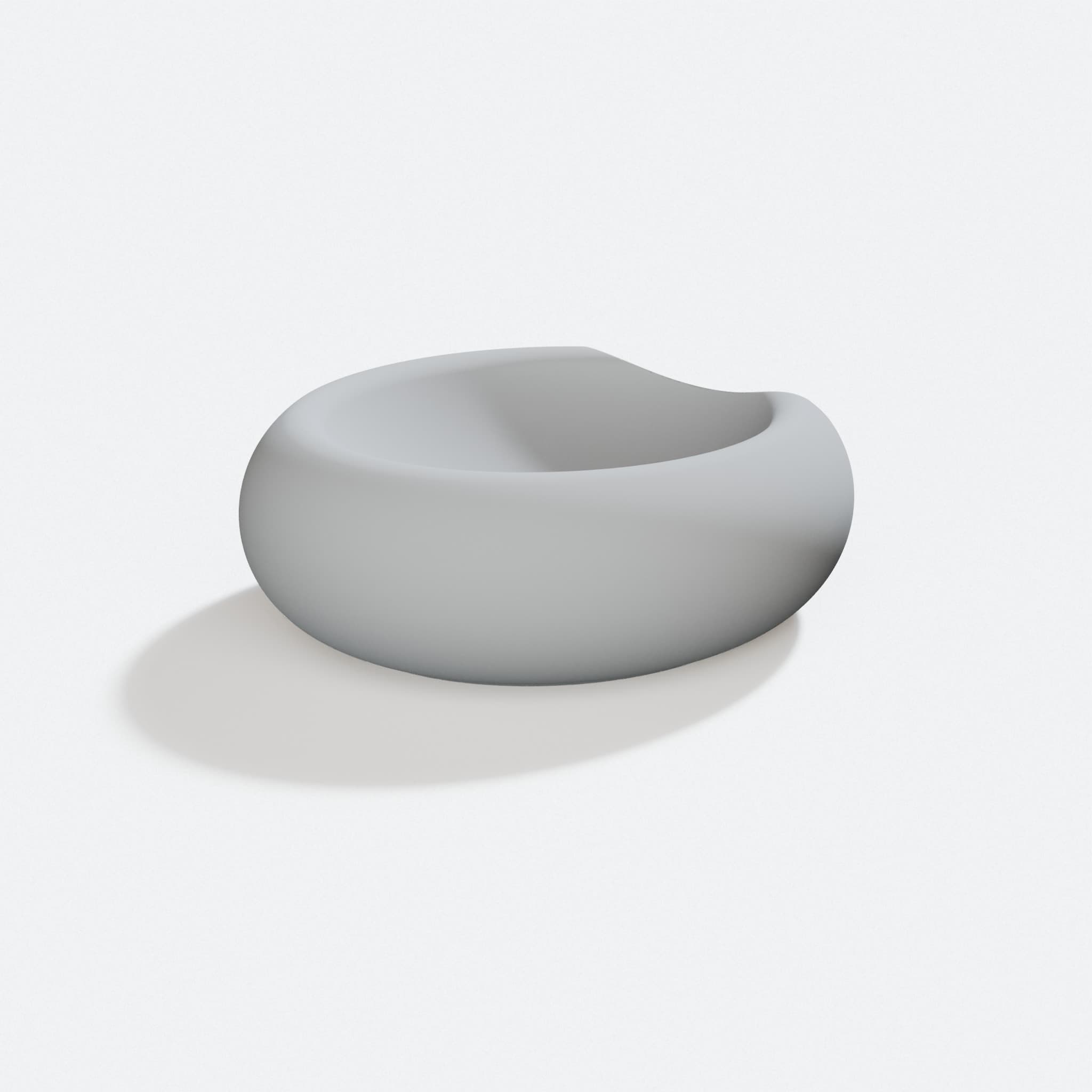 Hasawi 2 3D Printed Nuts Bowl for Home Decor