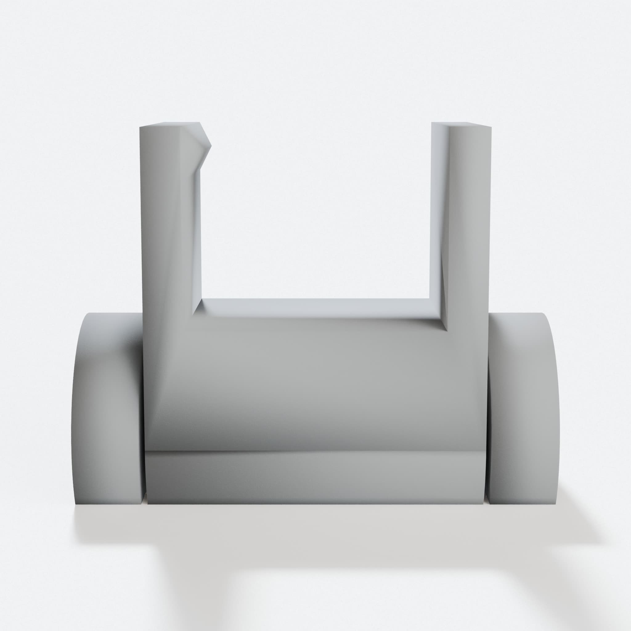 Captive Customizable Cable Holder for Desk