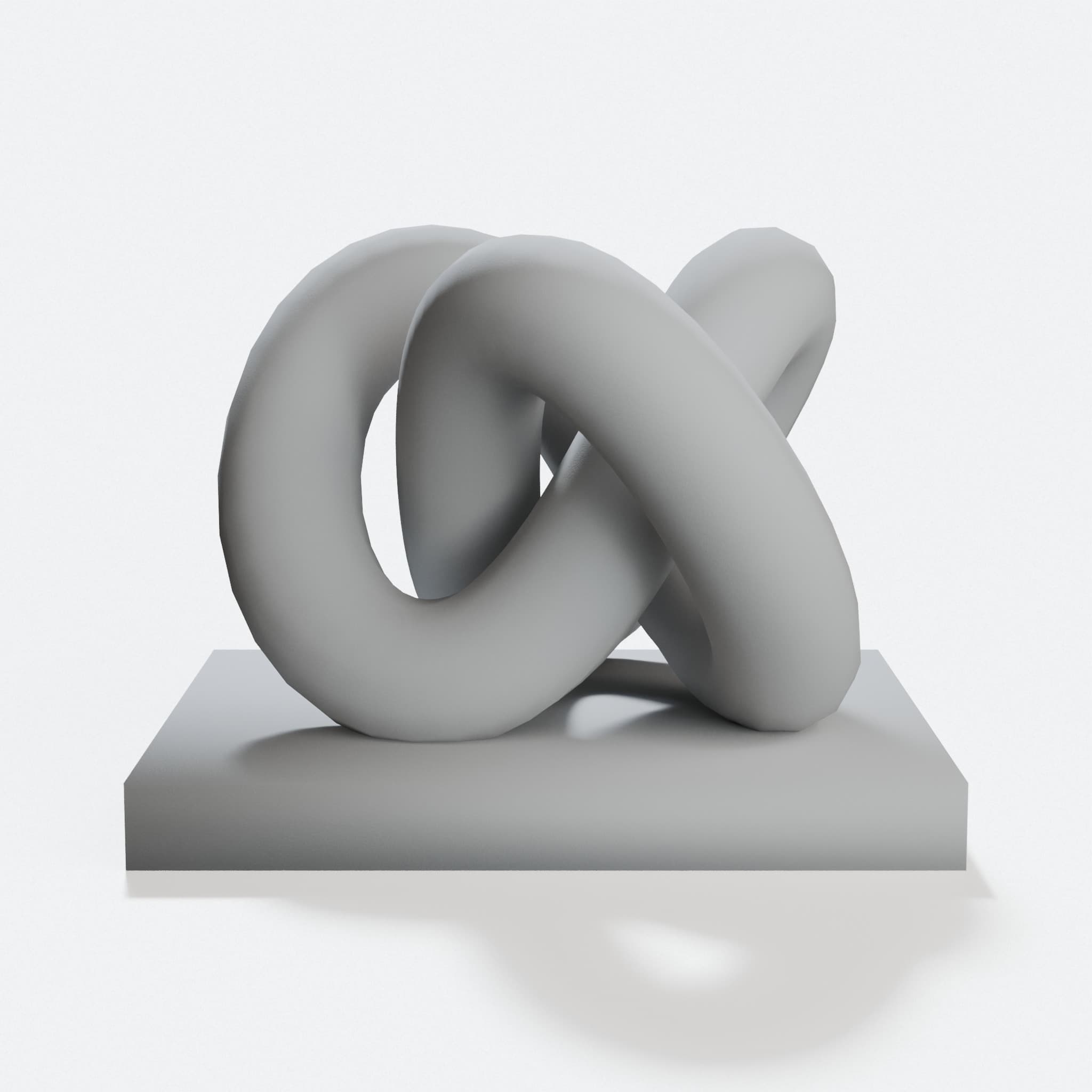 3D Printed Knot Puzzle Toy