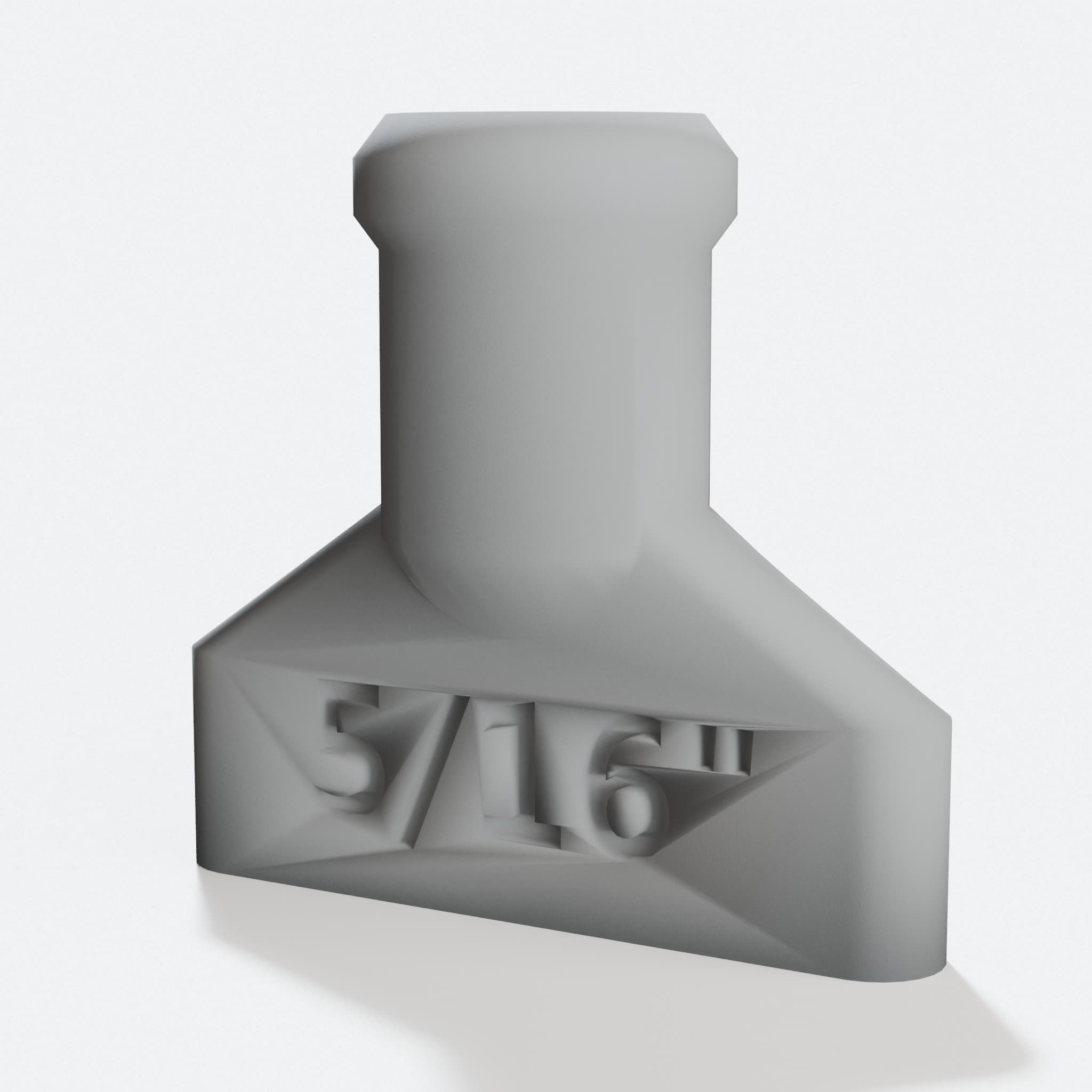 3D Printed Hose Clamp Key Tool