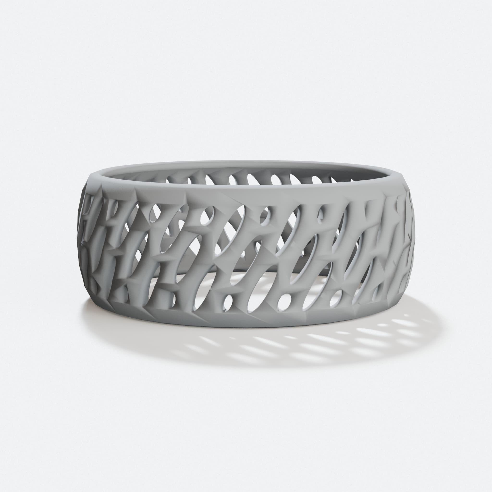 Bracelet V – Convex 3D Printed Home Decor Accent